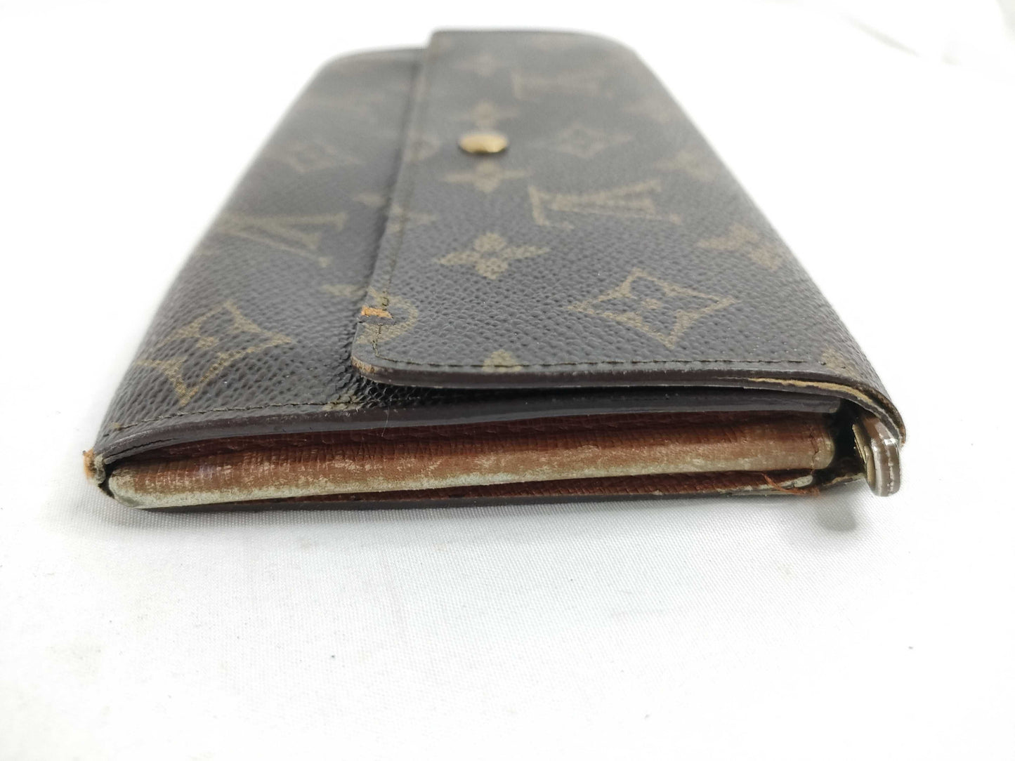 LOUIS VUITTON Monogram Long Wallet with Zipper