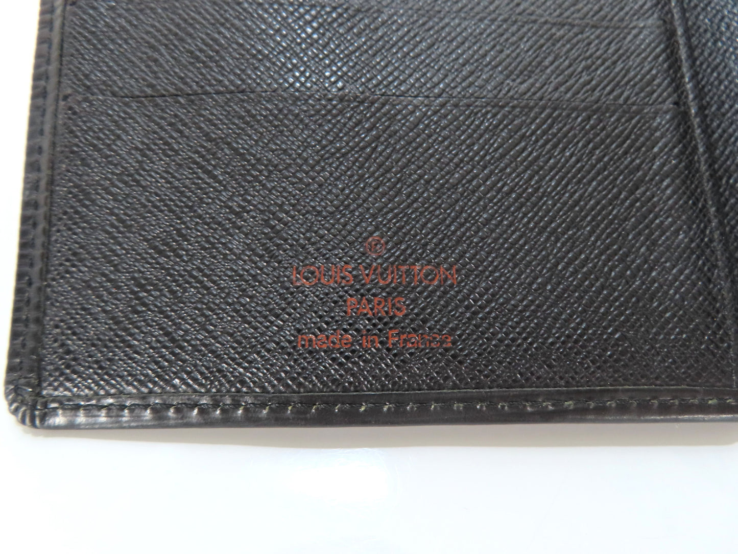 LOUIS VUITTON Epi Leather Wallet Black