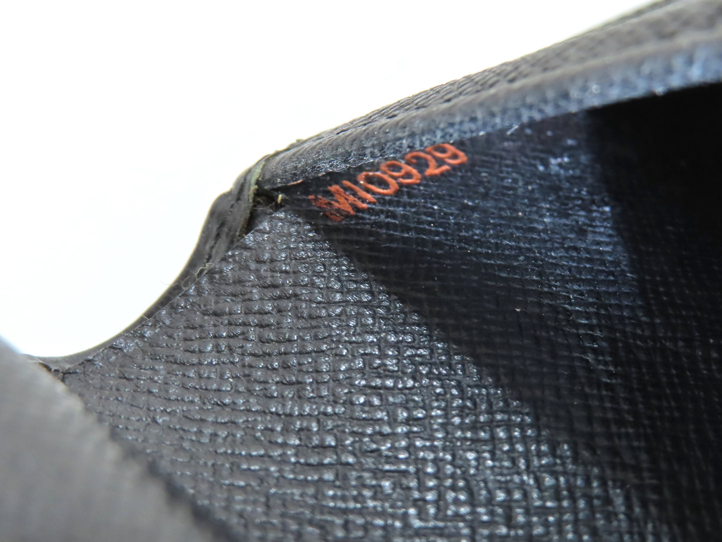 LOUIS VUITTON Epi Leather Wallet Black