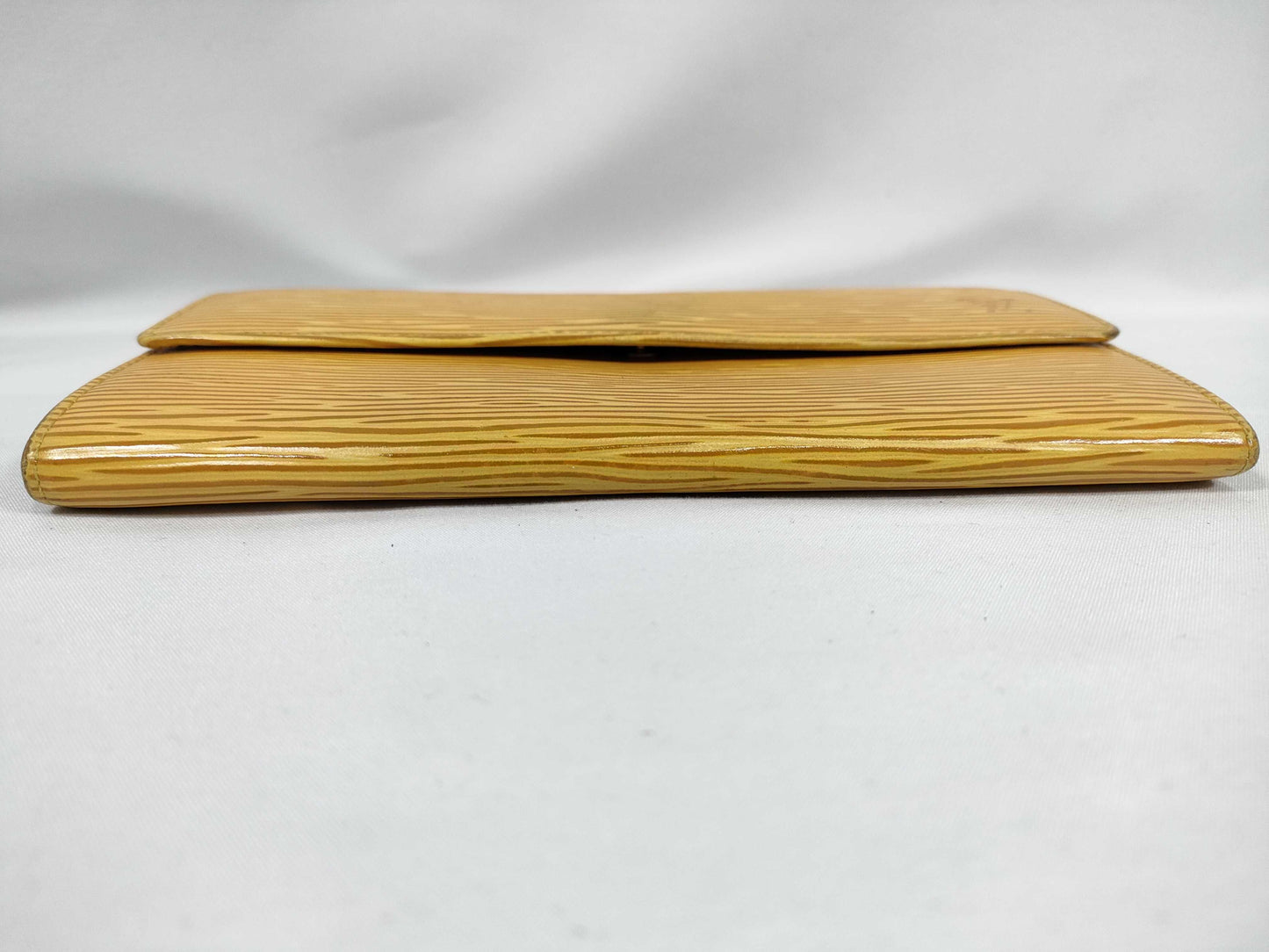 LOUIS VUITTON Epi Long Wallet Yellow