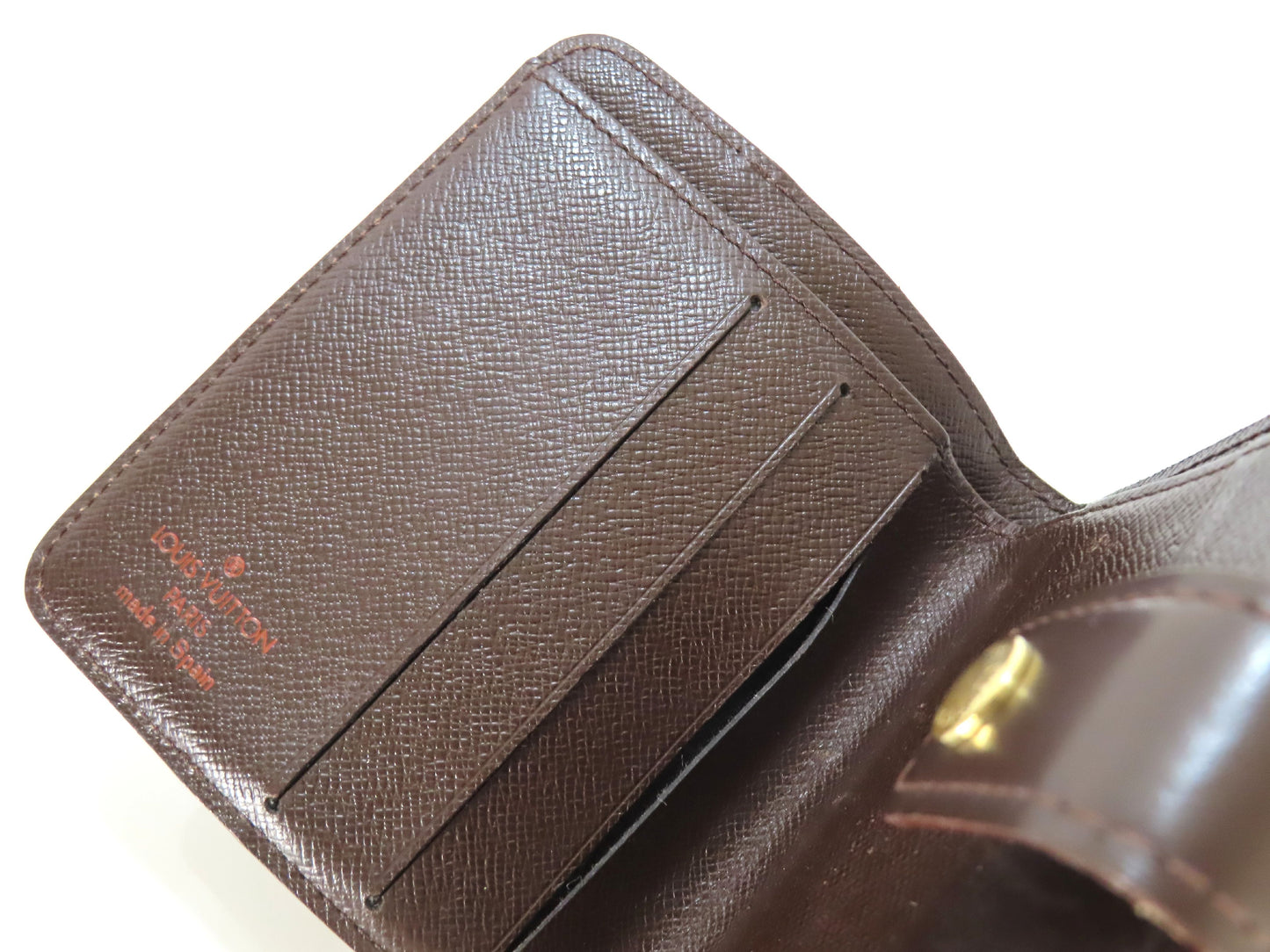 LOUIS VUITTON Damier Compact Zip Wallet