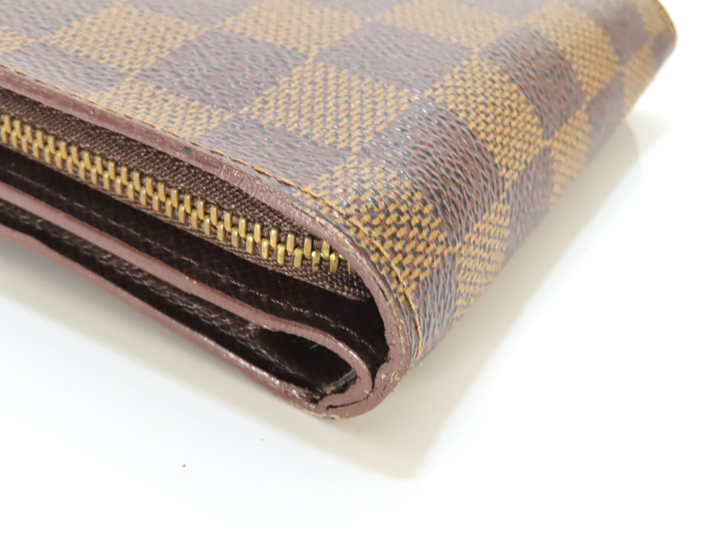 LOUIS VUITTON Damier Compact Zip Wallet