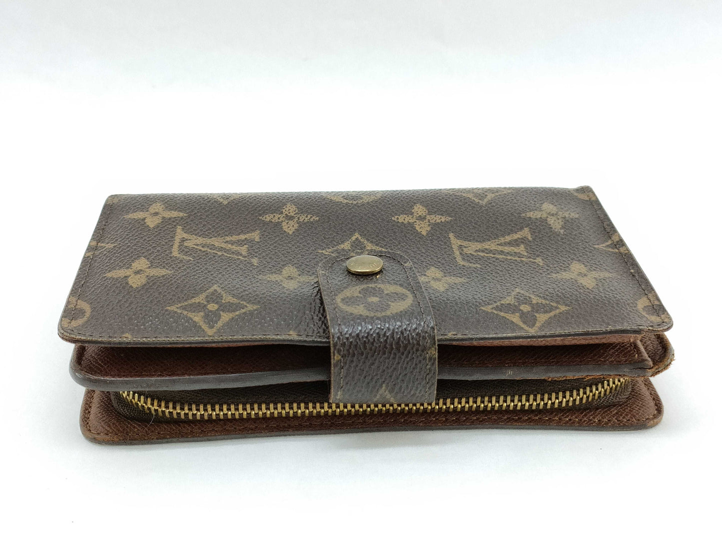 LOUIS VUITTON Monogram Papier Zip Wallet