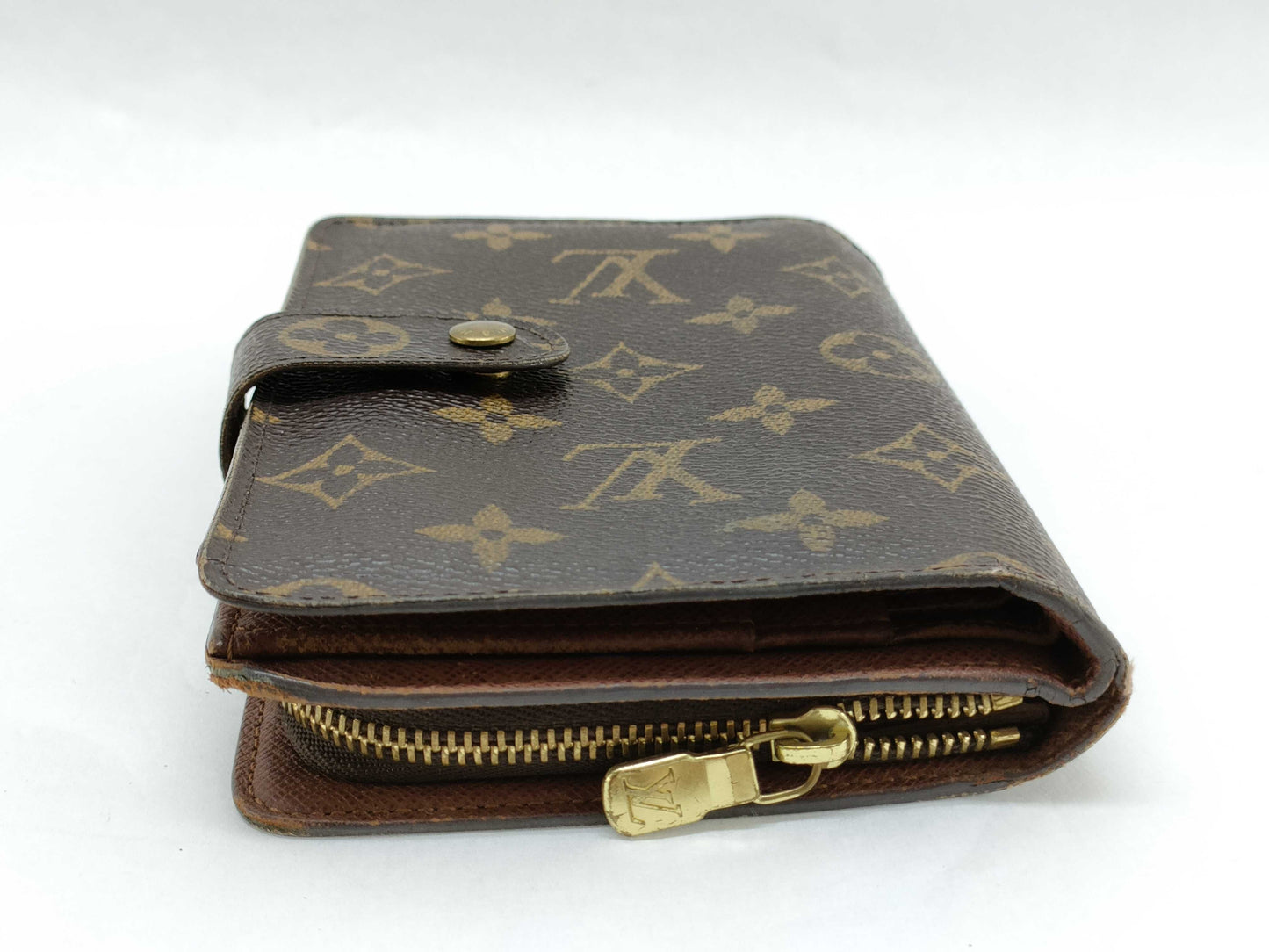 LOUIS VUITTON Monogram Papier Zip Wallet