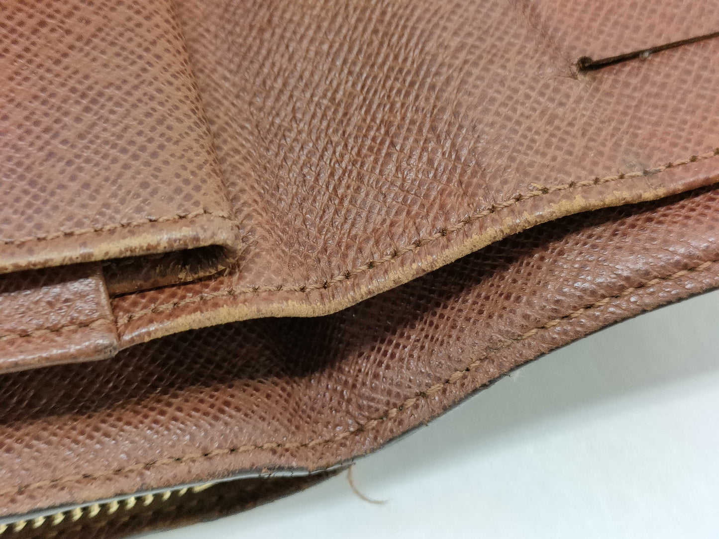 LOUIS VUITTON Monogram Papier Zip Wallet