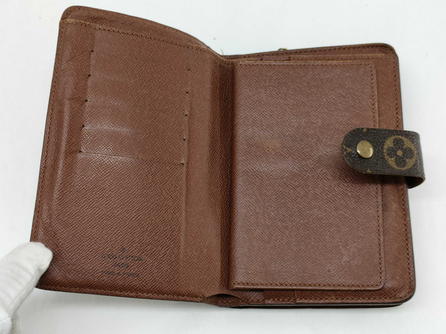 LOUIS VUITTON Monogram Papier Zip Wallet