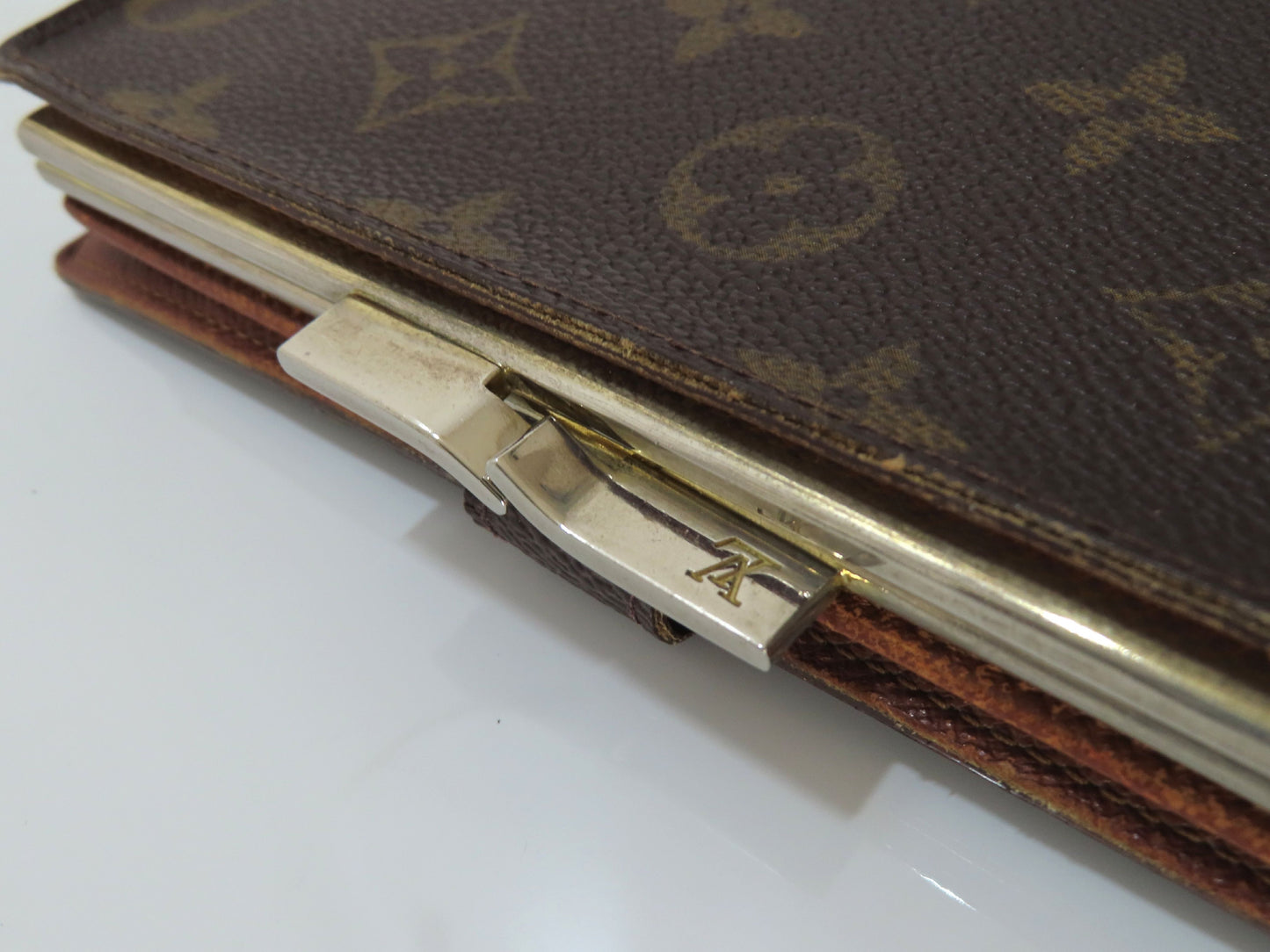 LOUIS VUITTON SD0080 Monogram Louis Vuitton Wallet Monogram Long Wallet with Zipper