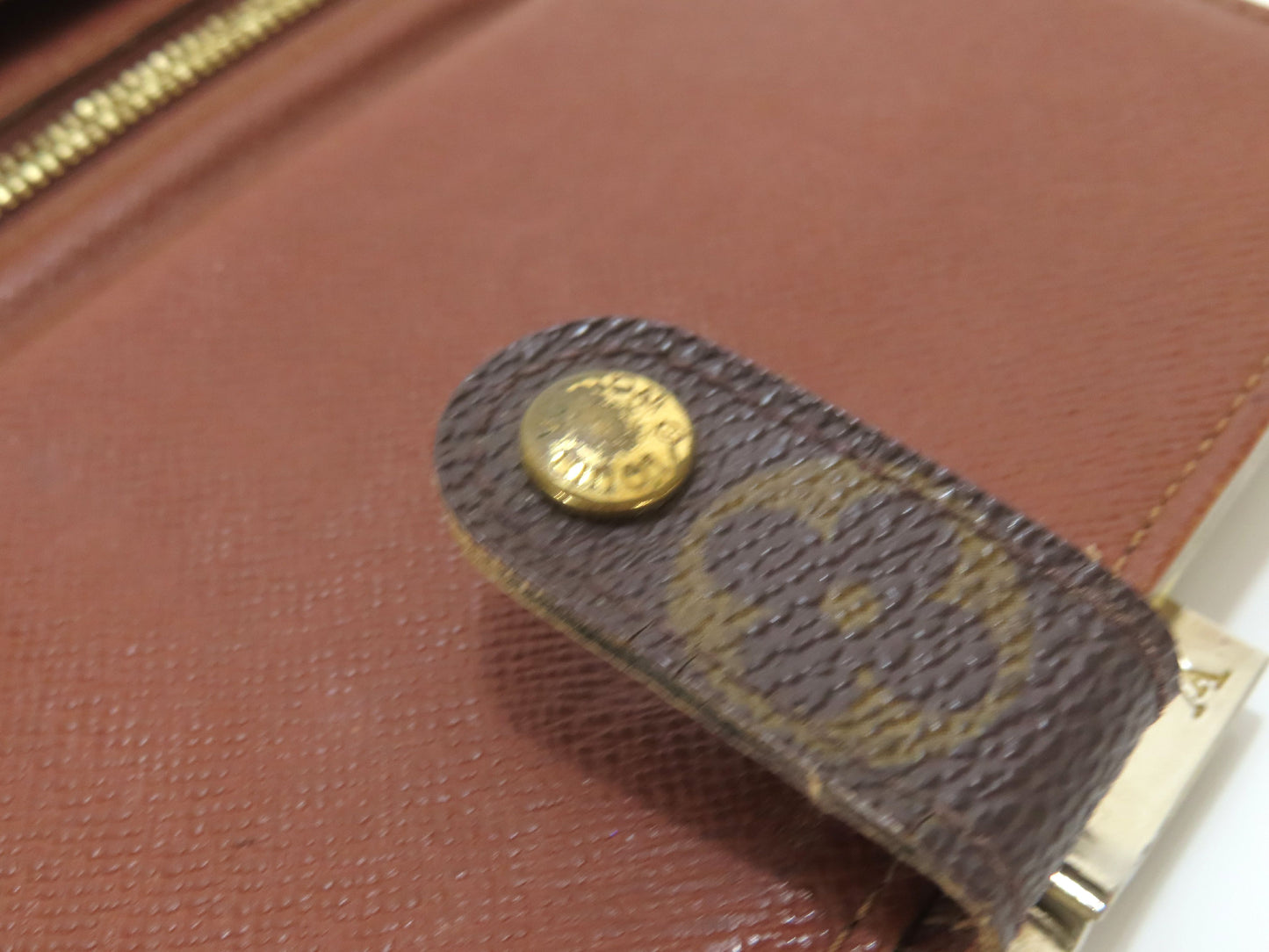 LOUIS VUITTON SD0080 Monogram Louis Vuitton Wallet Monogram Long Wallet with Zipper