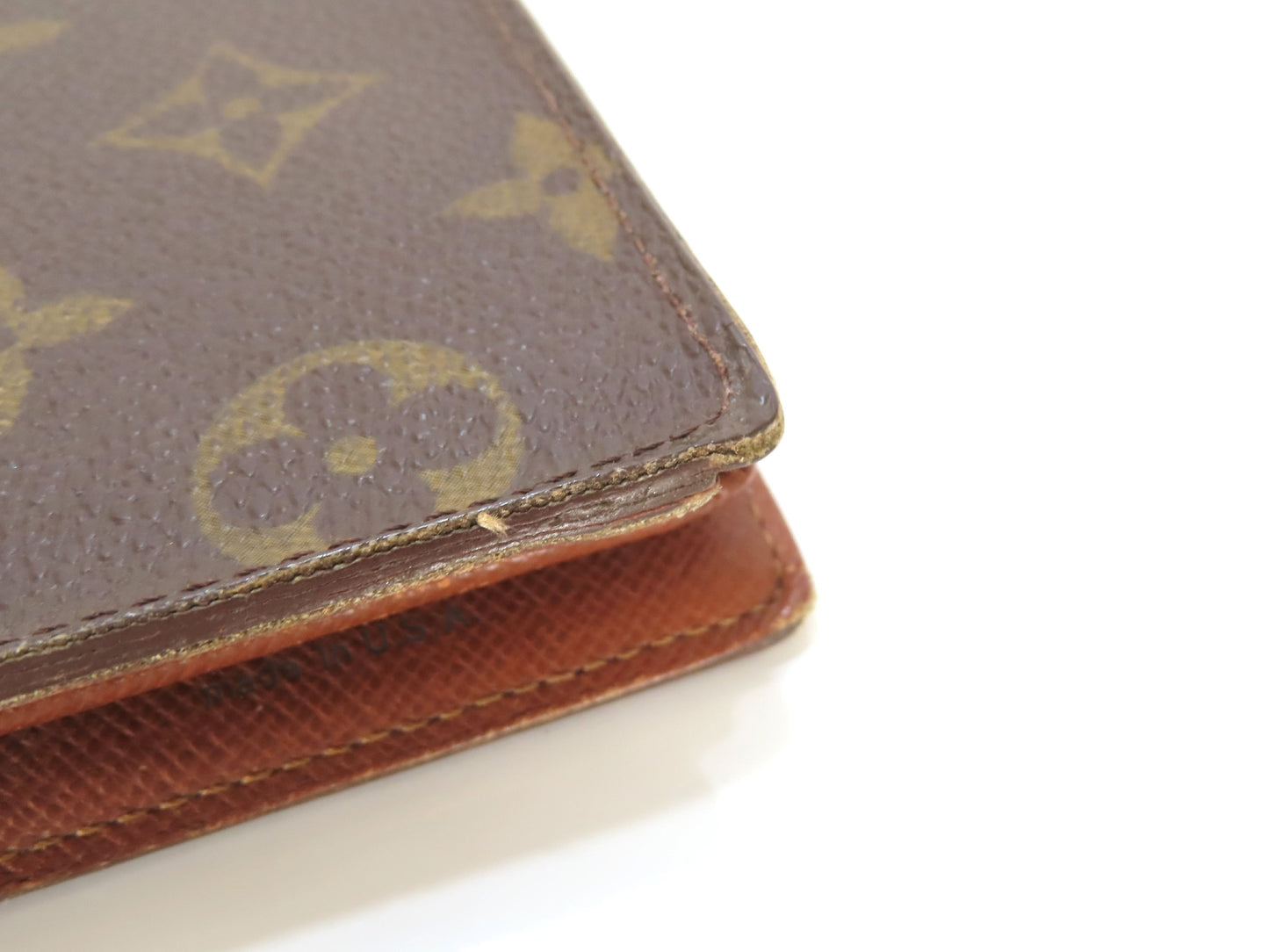 LOUIS VUITTON SD0080 Monogram Louis Vuitton Wallet Monogram Long Wallet with Zipper