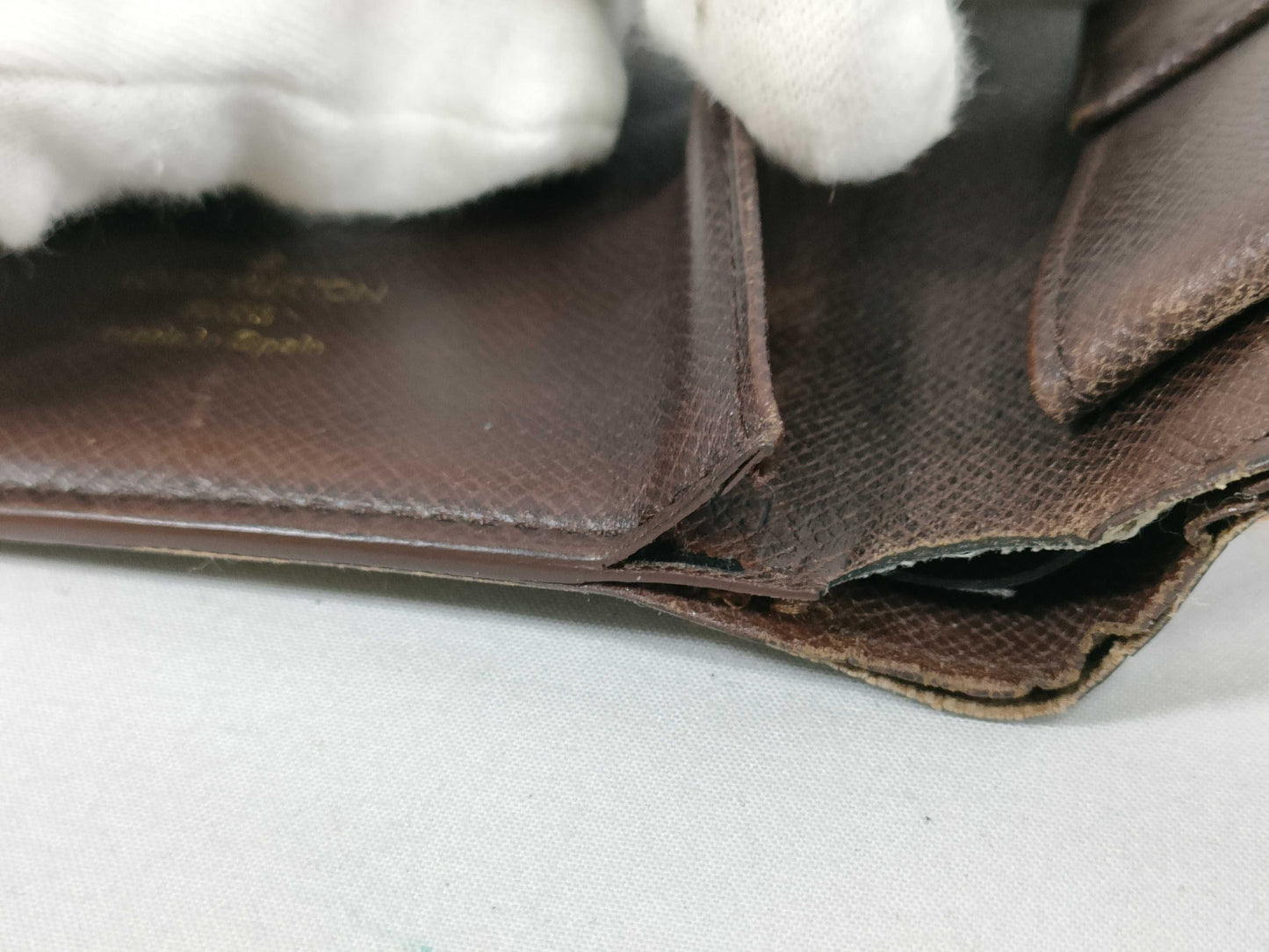 LOUIS VUITTON RFID Unverifiable CA0966 Damier Louis Vuitton Wallet Damier Bifold Wallet