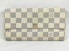 LOUIS VUITTON Damier Azur Louis Vuitton Wallet Azur Long Wallet