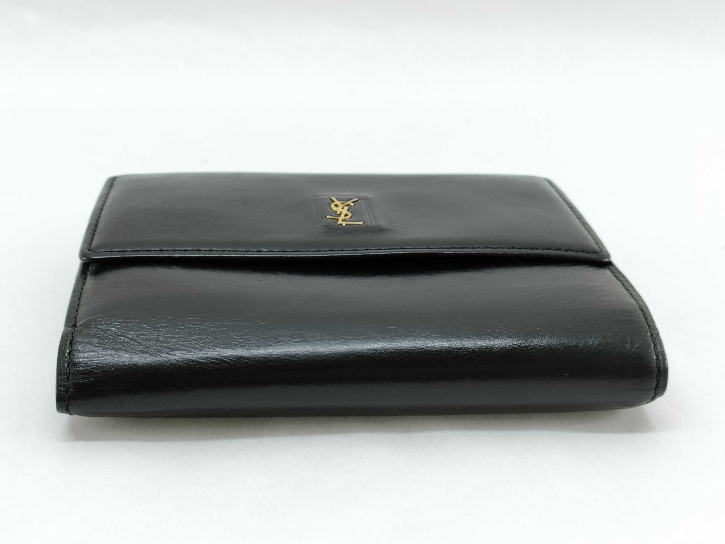 Yves Saint Laurent YSL Bifold Wallet Black Wallet