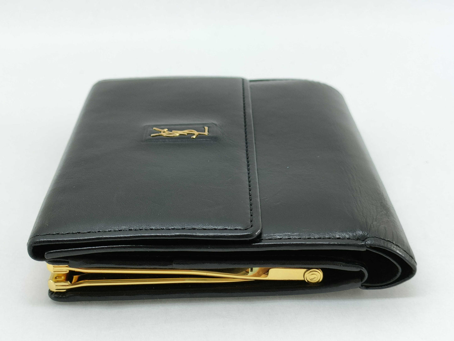 Yves Saint Laurent YSL Bifold Wallet Black Wallet