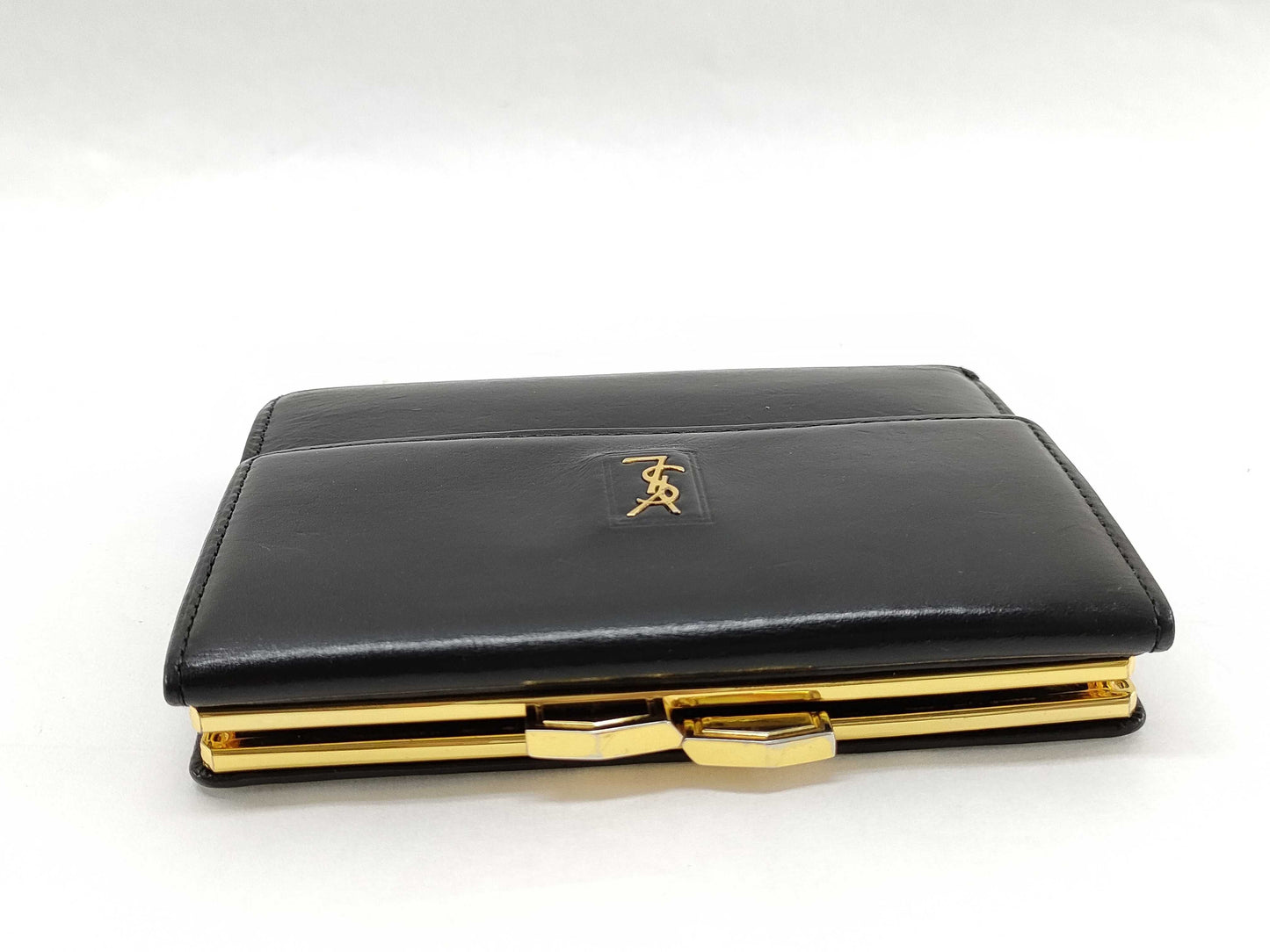 Yves Saint Laurent YSL Bifold Wallet Black Wallet