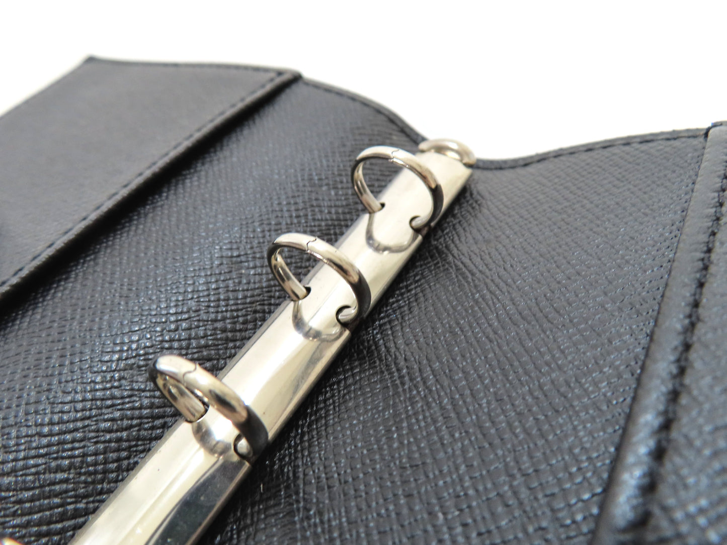 LOUIS VUITTON Epi Black Notebook Cover