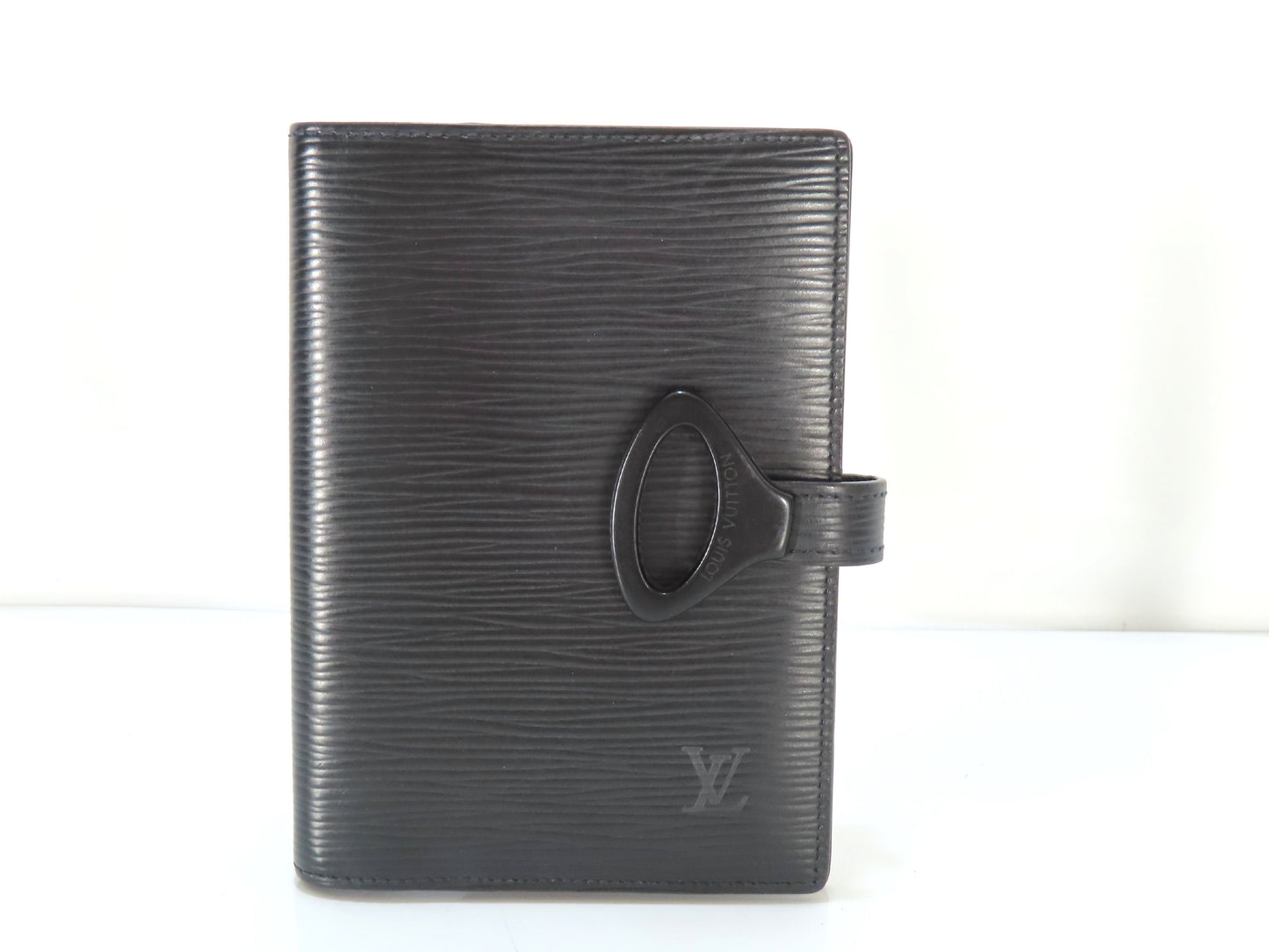 LOUIS VUITTON Epi Black Notebook Cover