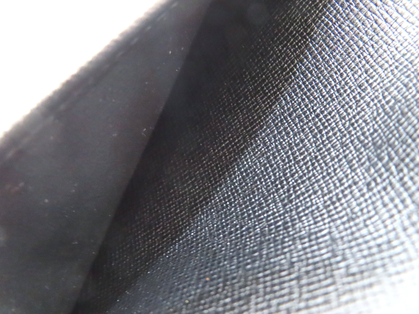 LOUIS VUITTON Epi Black Notebook Cover
