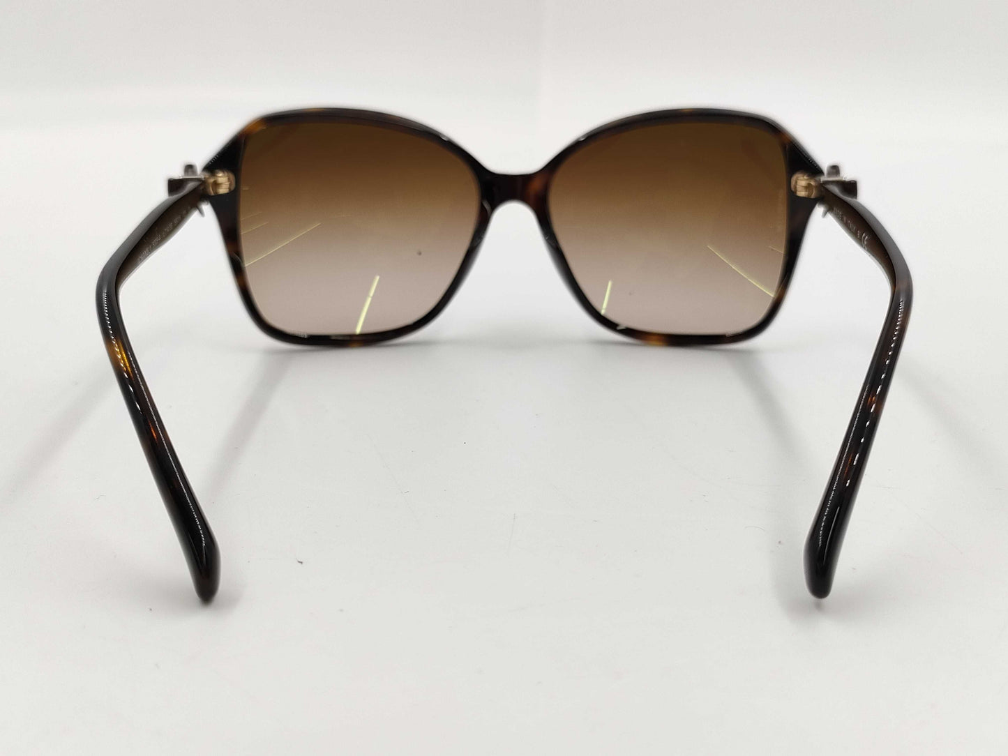 CHANEL Chanel Sunglasses Ribbon Brown Sunglasses Glasses