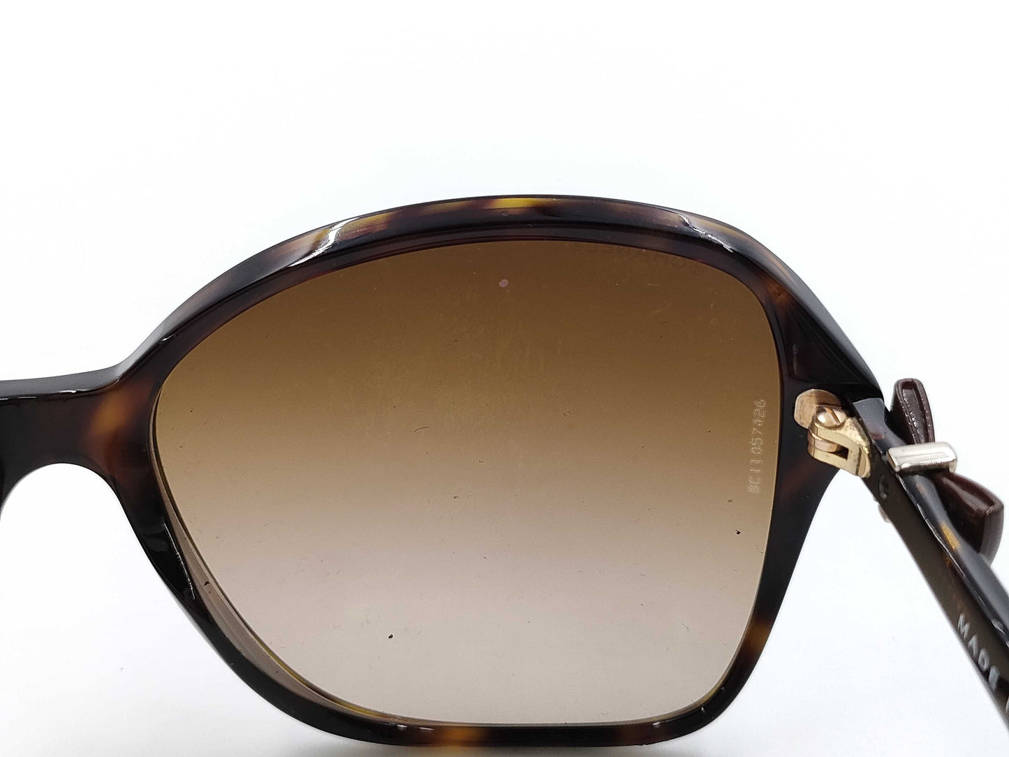 CHANEL Chanel Sunglasses Ribbon Brown Sunglasses Glasses