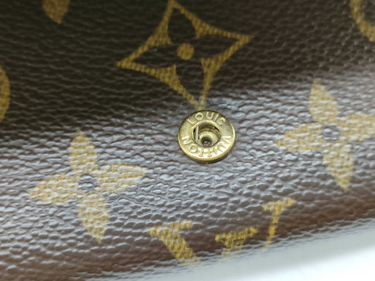 LOUIS VUITTON Monogram Louis Vuitton Monogram Folding Wallet