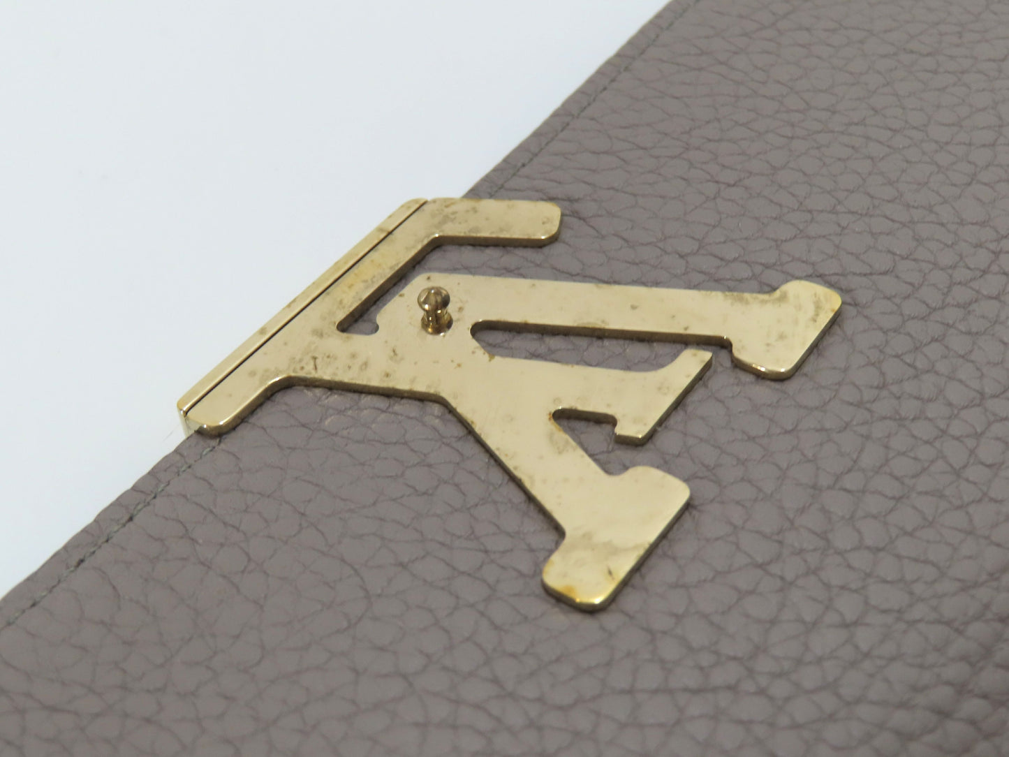 LOUIS VUITTON RFID Verified Louis Vuitton Portefeuille Capucines Wallet