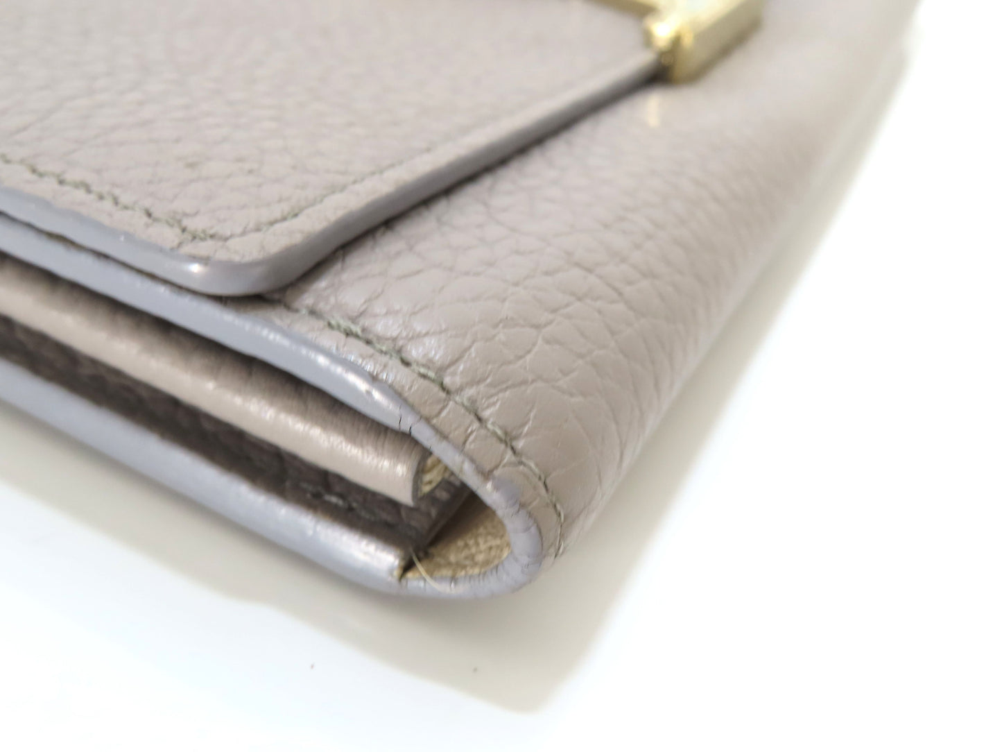 LOUIS VUITTON RFID Verified Louis Vuitton Portefeuille Capucines Wallet