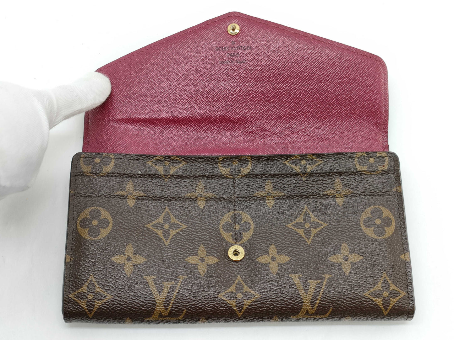 LOUIS VUITTON Monogram Louis Vuitton Monogram Long Wallet