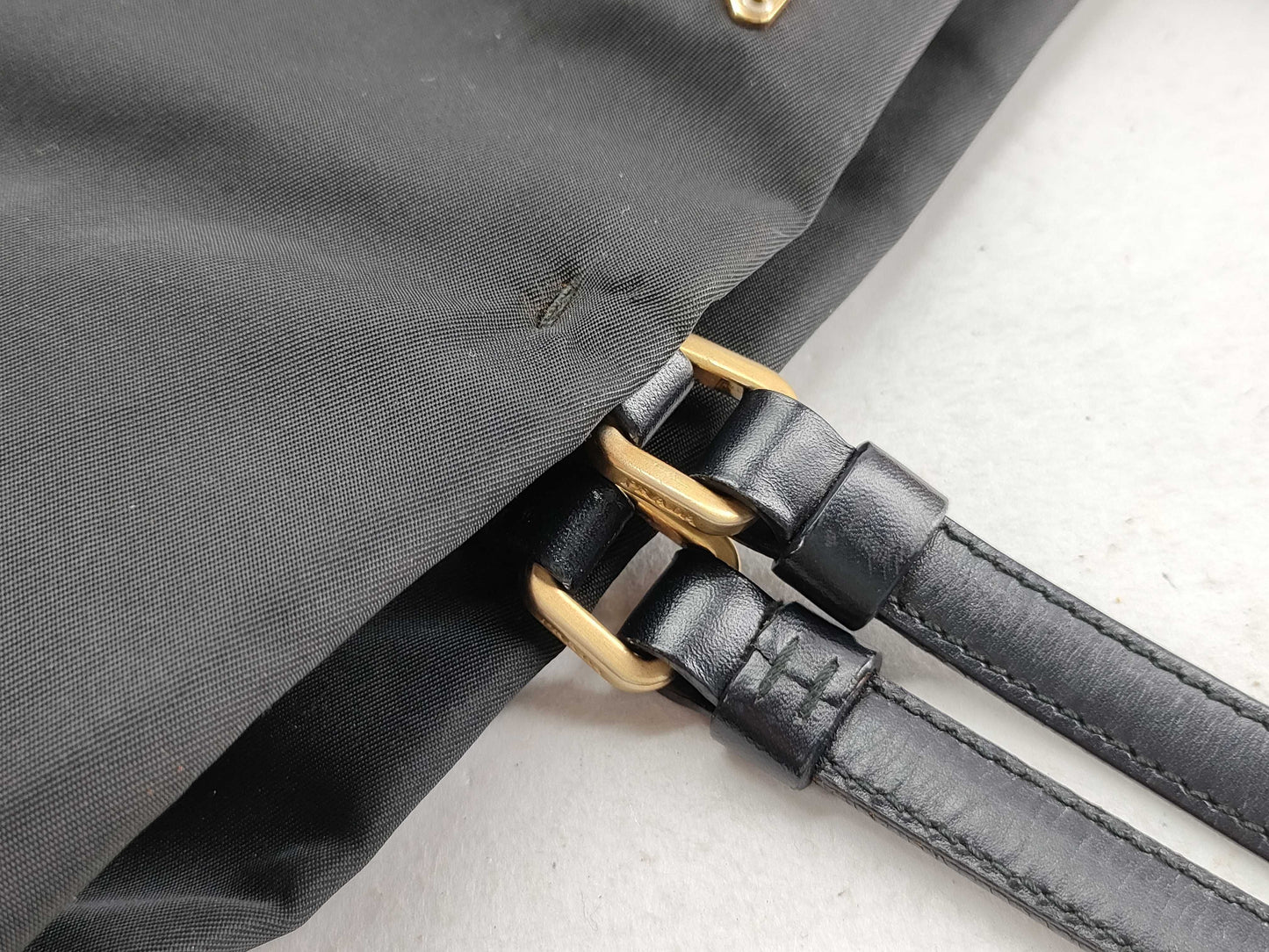 PRADA Nylon Prada Nylon Tote Black Tote Bag