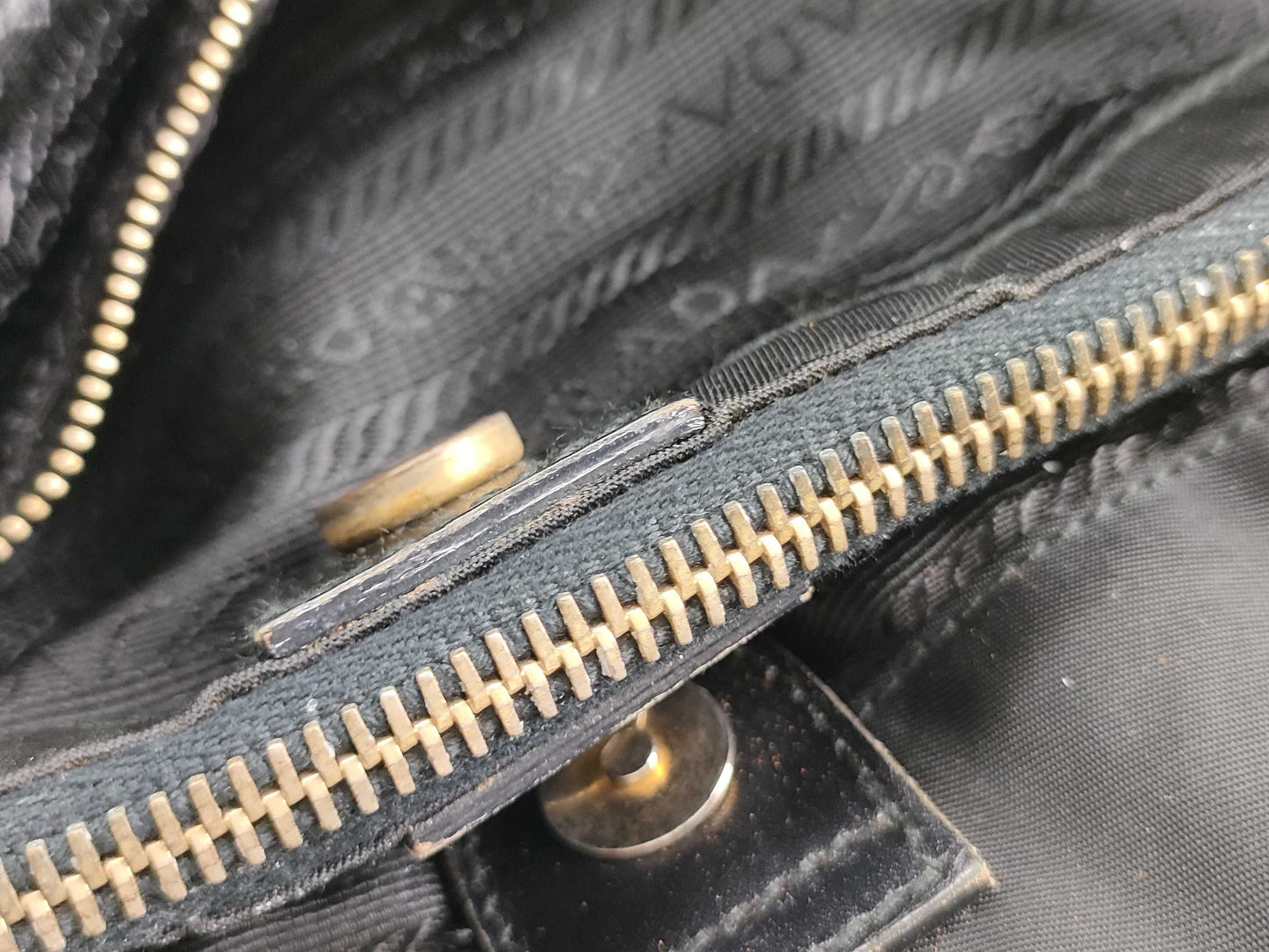 PRADA Nylon Prada Nylon Tote Black Tote Bag
