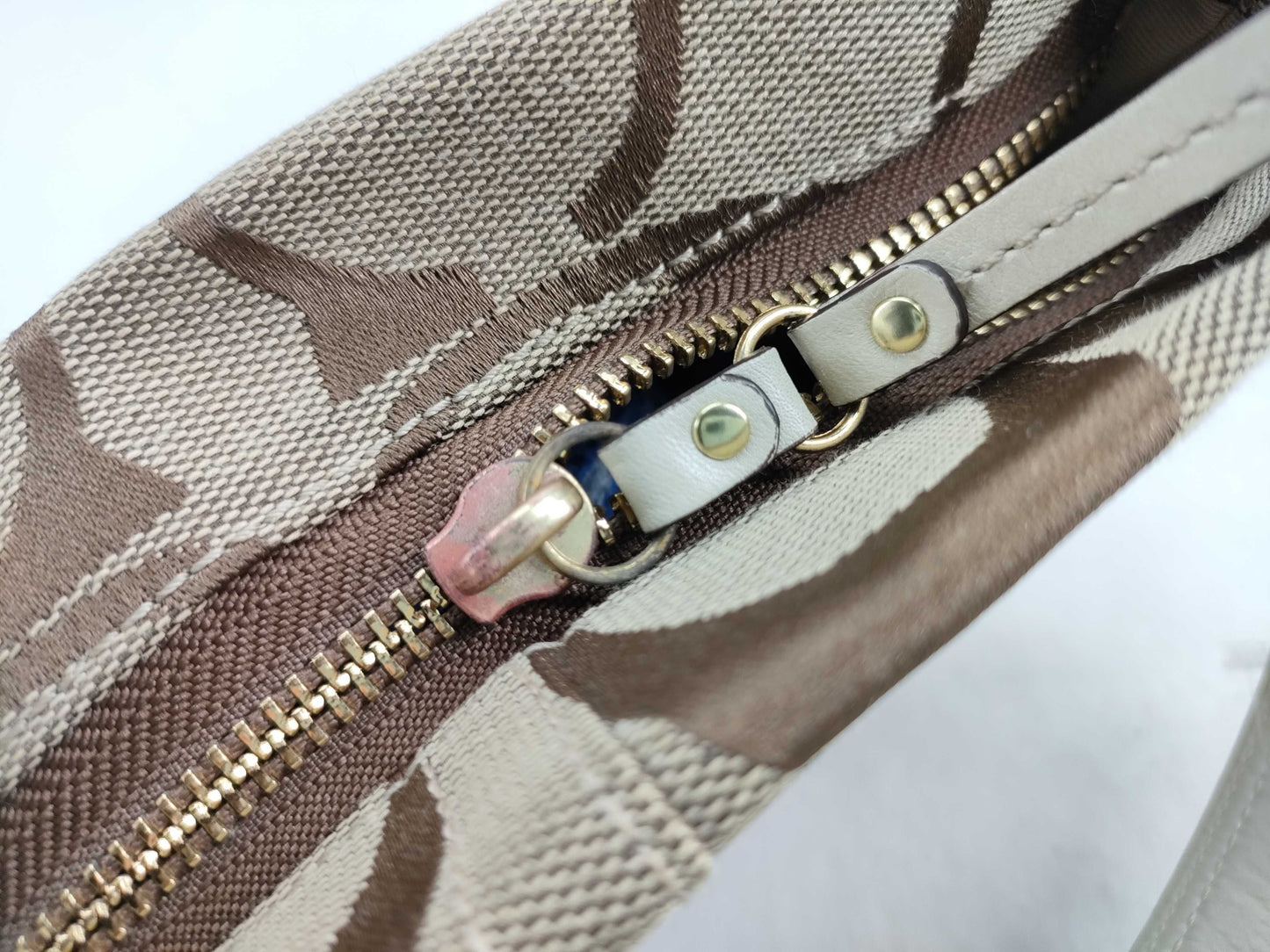 COACH Signature One-Shoulder Shoulder Bag