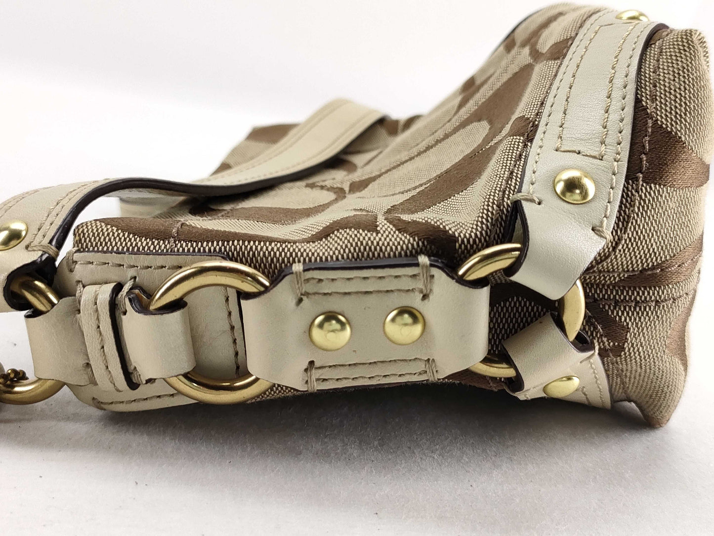 COACH Signature One-Shoulder Shoulder Bag