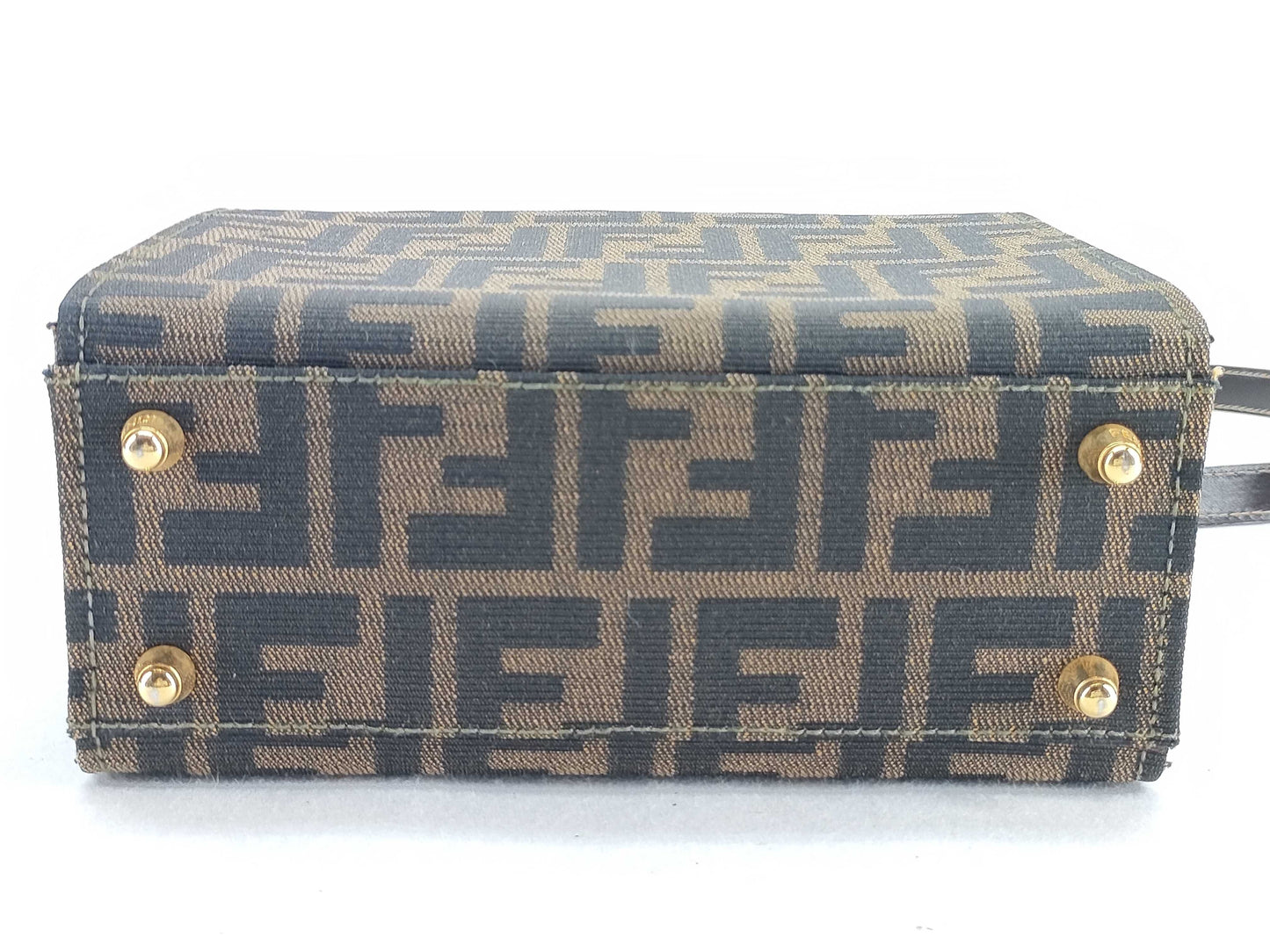 FENDI Zucca pattern Fendi Zucca vanity shoulder bag handbag