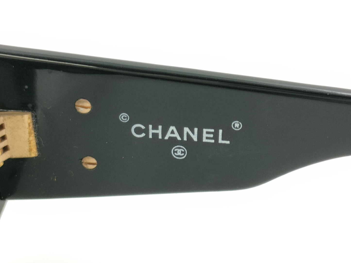 CHANEL Chanel Sunglasses Black Matelasse Sunglasses/Eyeglasses