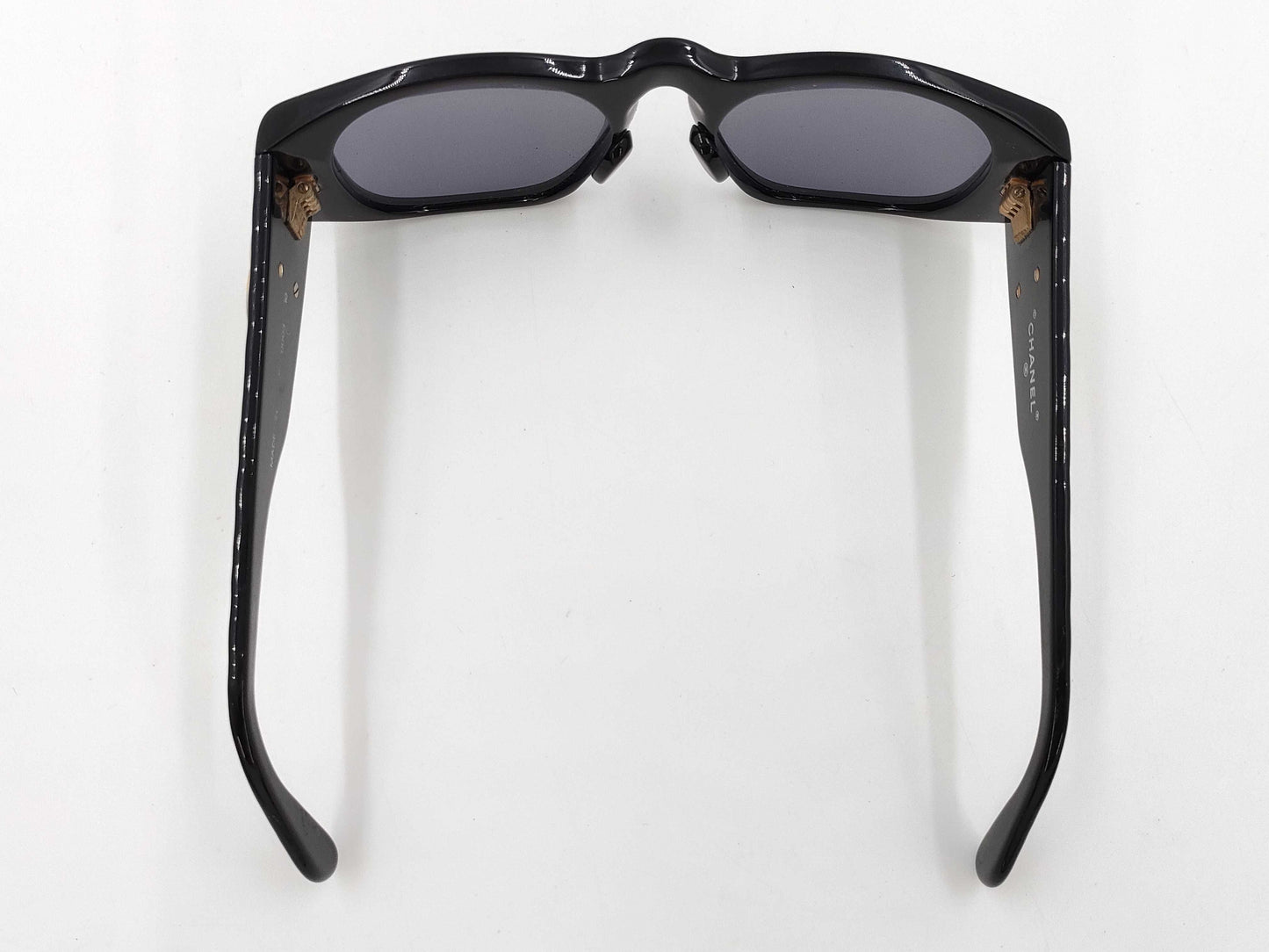 CHANEL Chanel Sunglasses Black Matelasse Sunglasses/Eyeglasses