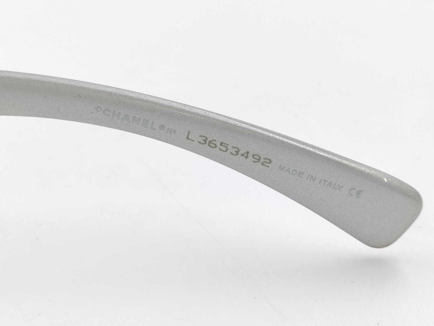 CHANEL Coco Mark Sunglasses Silver Sunglasses/Eyeglasses