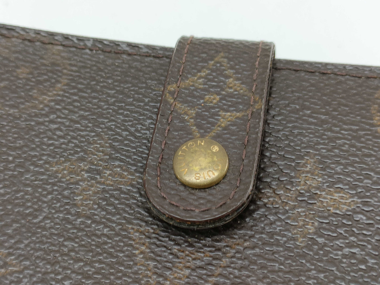 LOUIS VUITTON Monogram Louis Vuitton Monogram Folding Wallet
