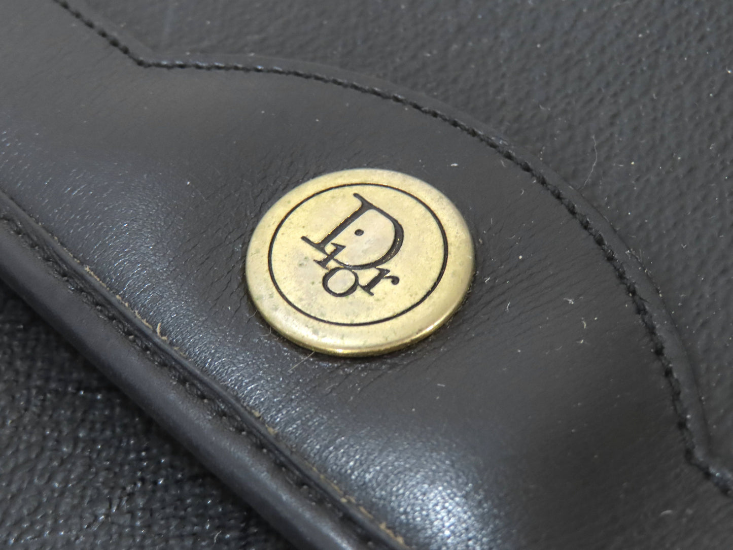 Christian Dior Honeycomb PVC Chain Shoulder Bag