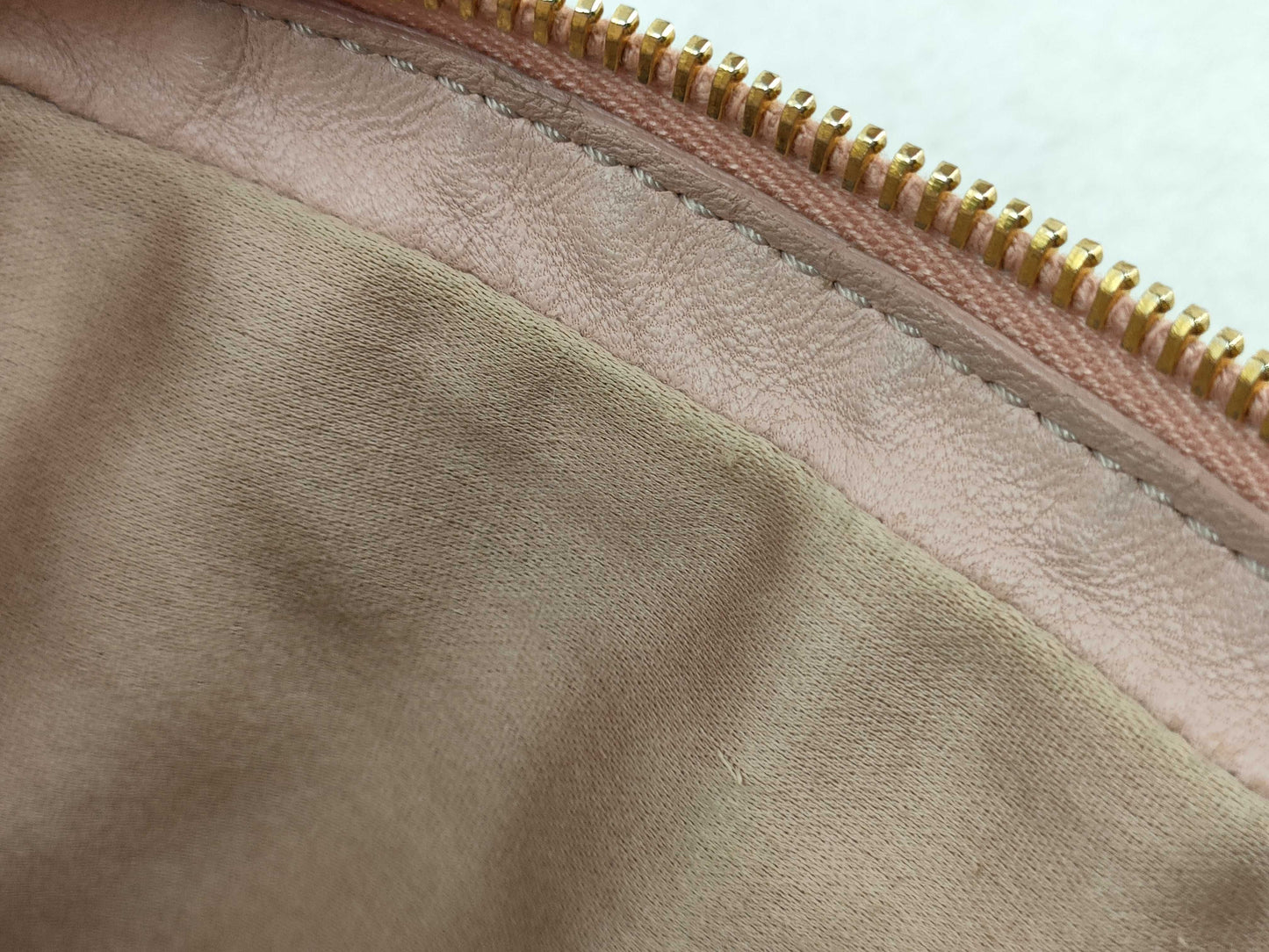 Miu Miu Matelasse Leather Shoulder Bag Pink