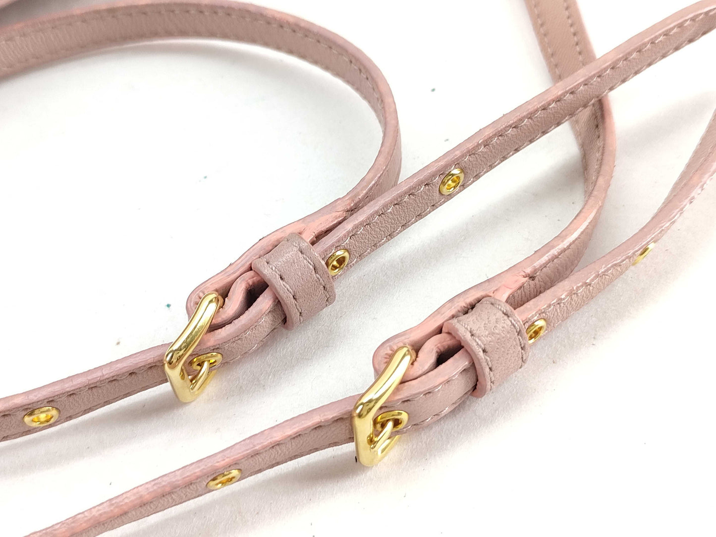 Miu Miu Matelasse Leather Shoulder Bag Pink
