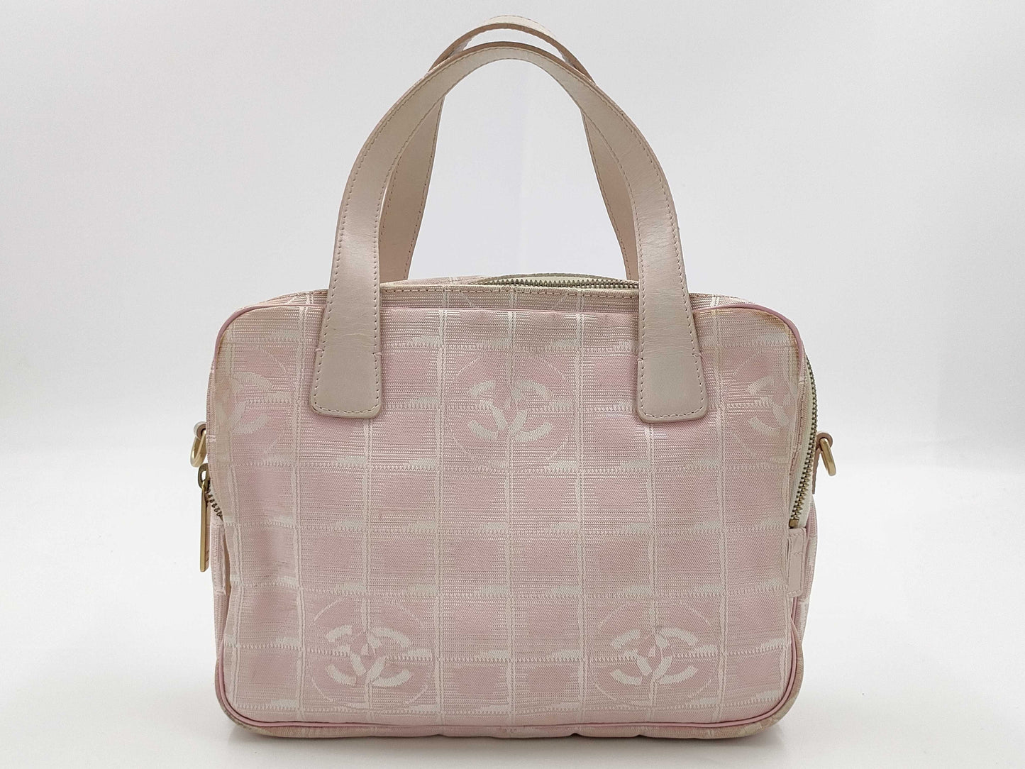 CHANEL New Travel Handbag Pink Handbag