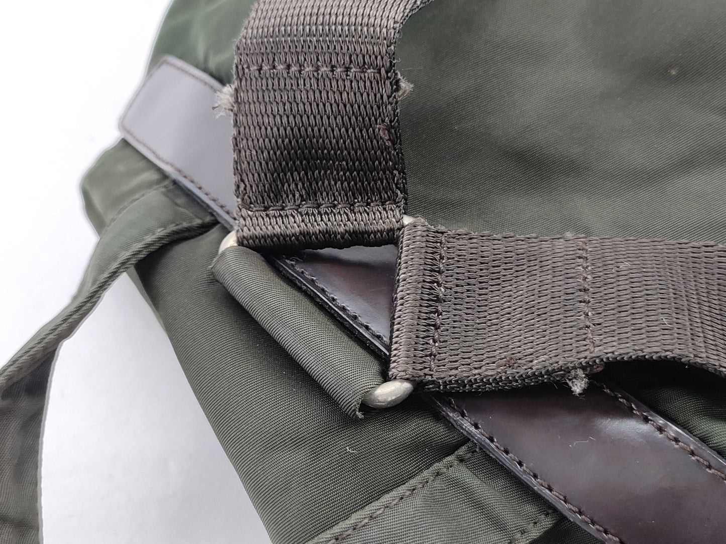 PRADA Nylon Prada Nylon Tessuto Backpack