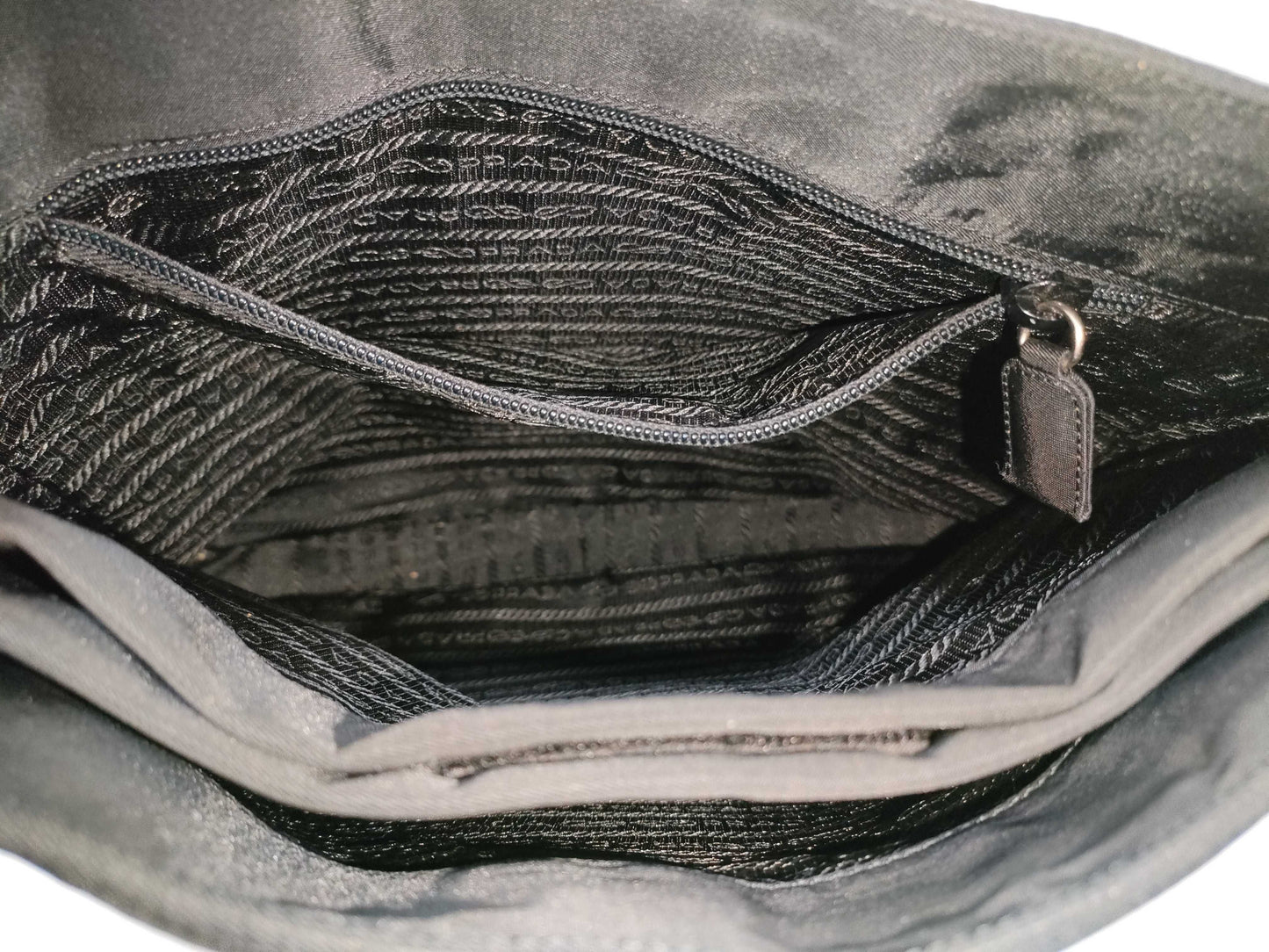 PRADA Nylon Prada Nylon Tessuto Handbag Black Handbag