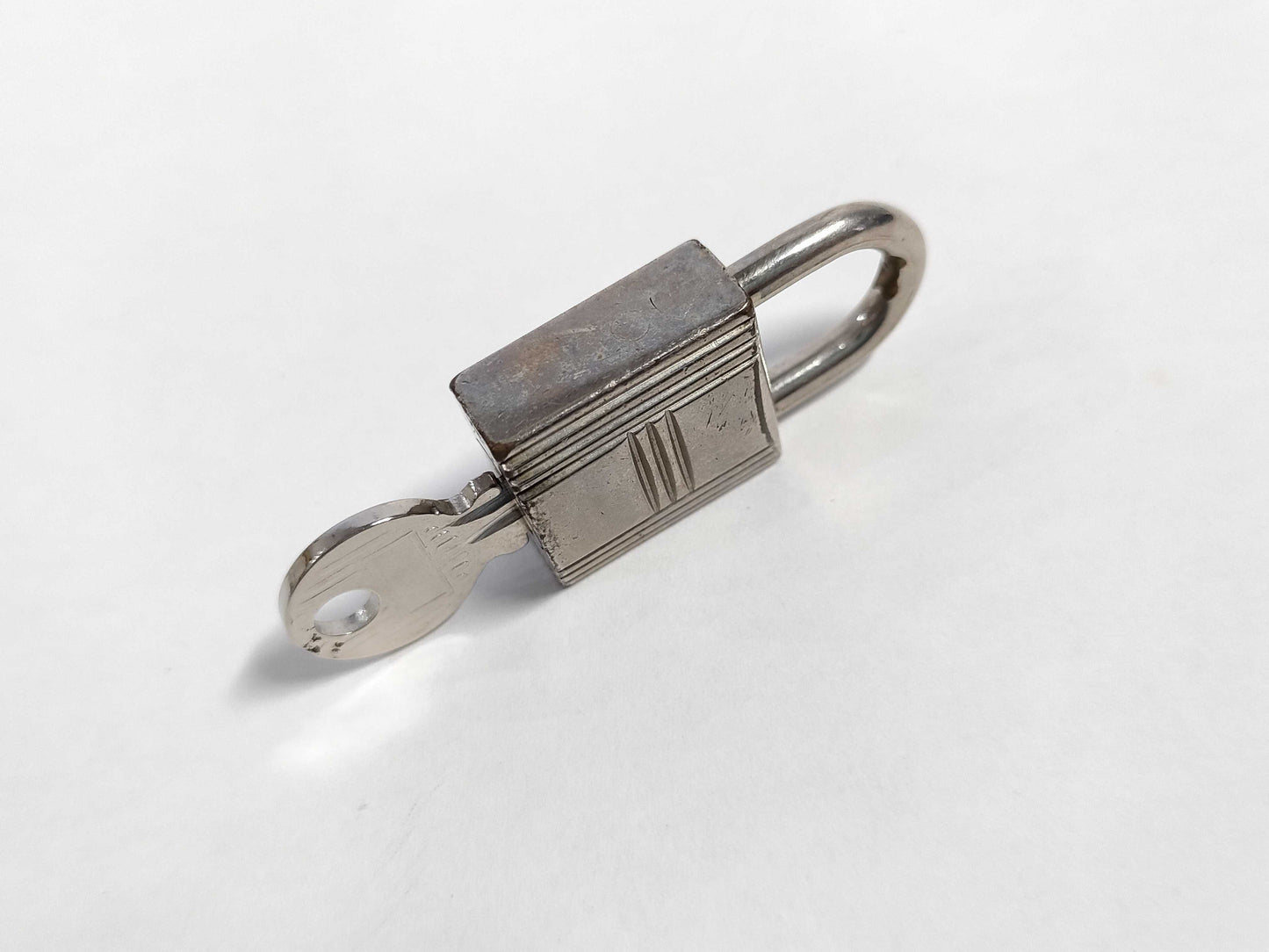 HERMES Silver Cadena Set of 4 Other Accessories