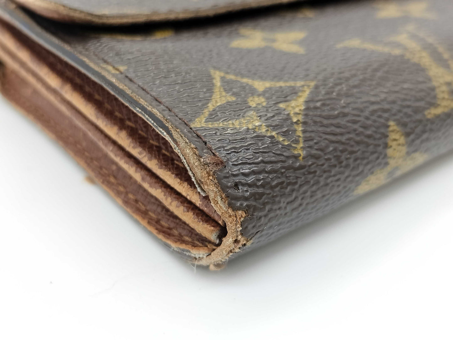 LOUIS VUITTON Monogram Louis Vuitton Monogram Portefeuille Sarah TH0016 Wallet