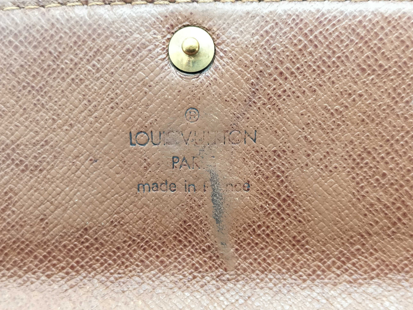 LOUIS VUITTON Monogram Louis Vuitton Monogram Portefeuille Sarah TH0016 Wallet