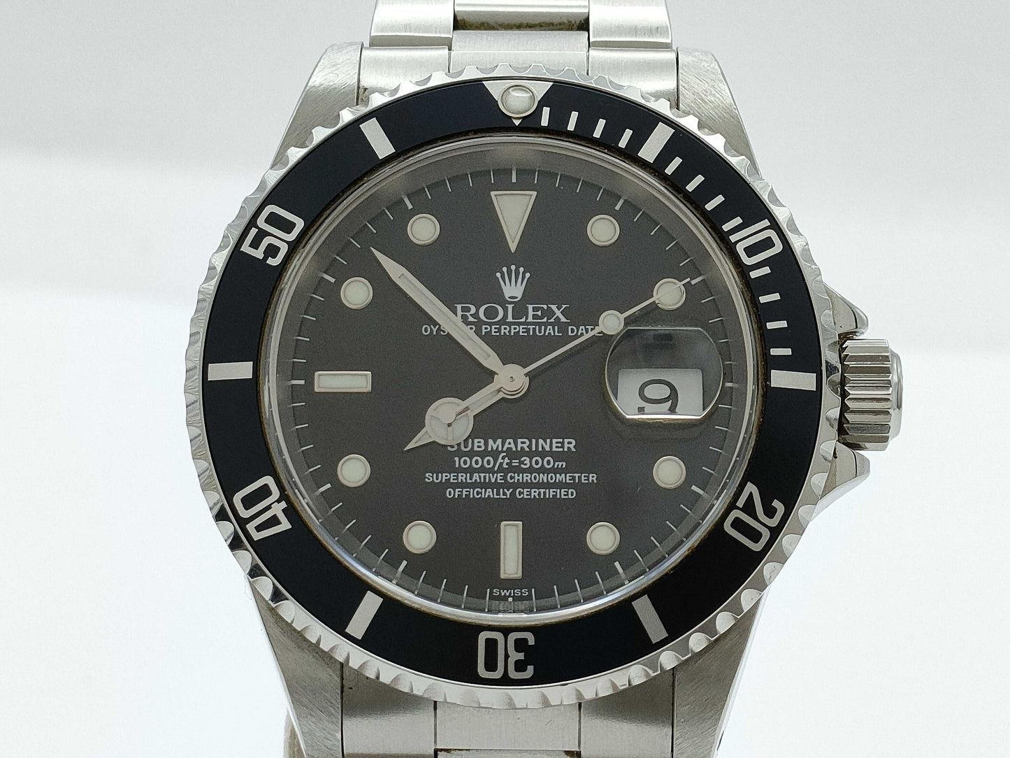 ROLEX 16610 A164327 Black Dial Men's Watch