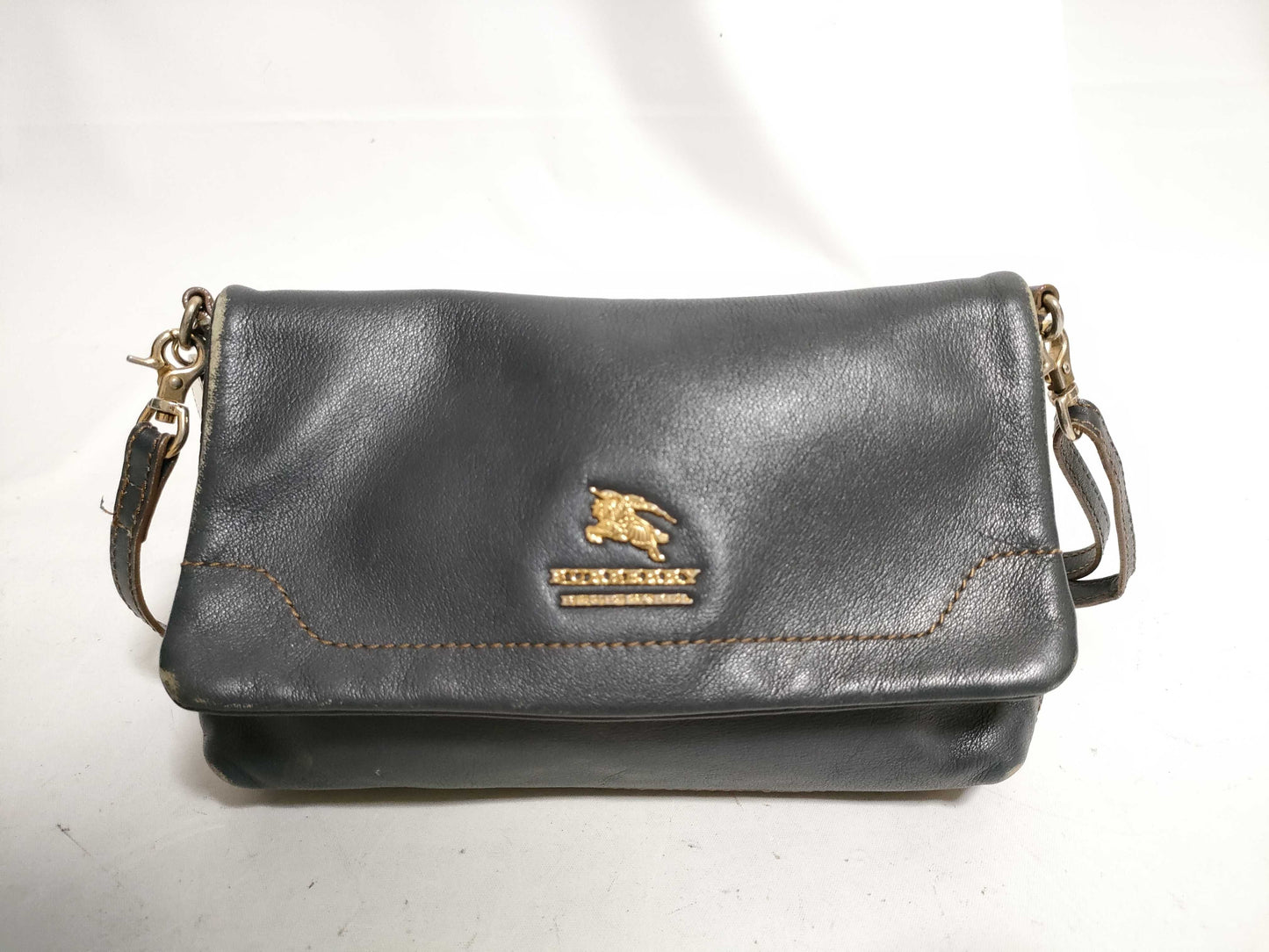 BURBERRY Leather Shoulder Bag