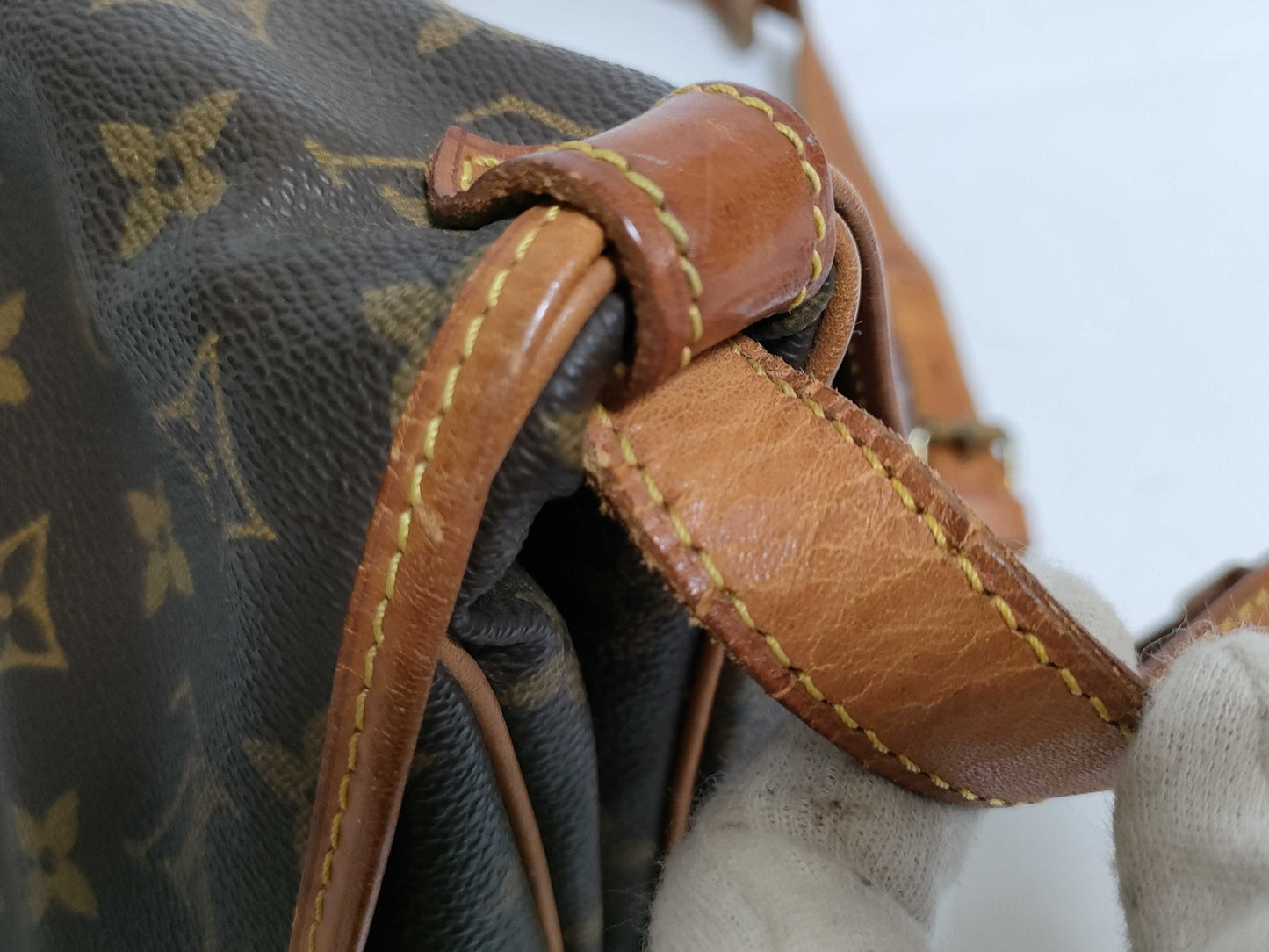 LOUIS VUITTON Monogram Saumur 30 Shoulder Bag