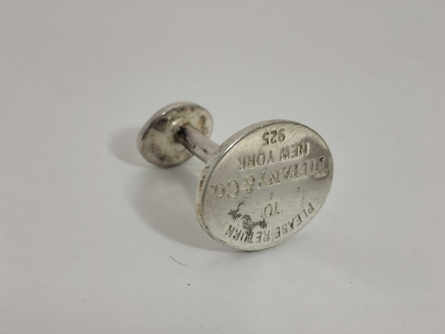 Tiffany & Co. Tiffany 925 Return to Cufflinks Tie Clip/Cufflinks