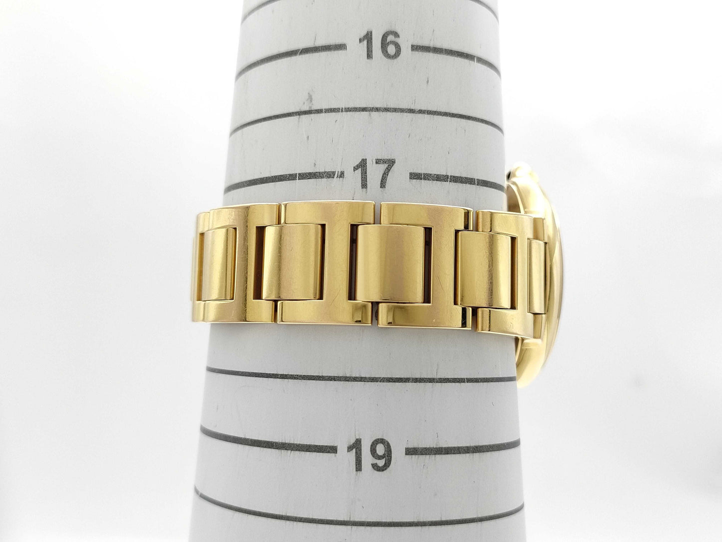 Cartier Ballon Bleu W6920035 3220 80168QX Quartz Shell Dial 18K Gold Men's Watch